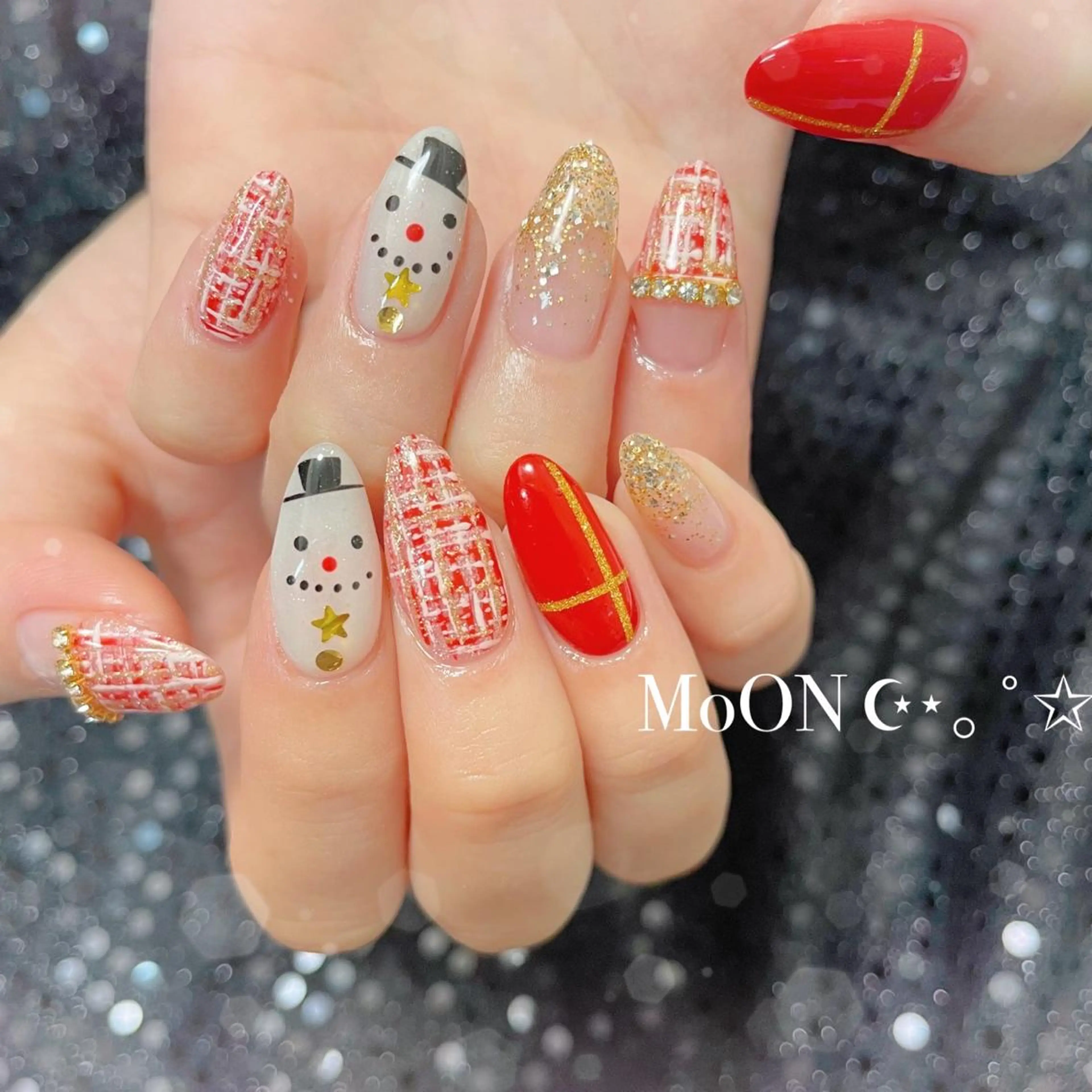 ネイル ハンドネイル ハンドケア MoON...❤︎ MeGuのネイルデザイン