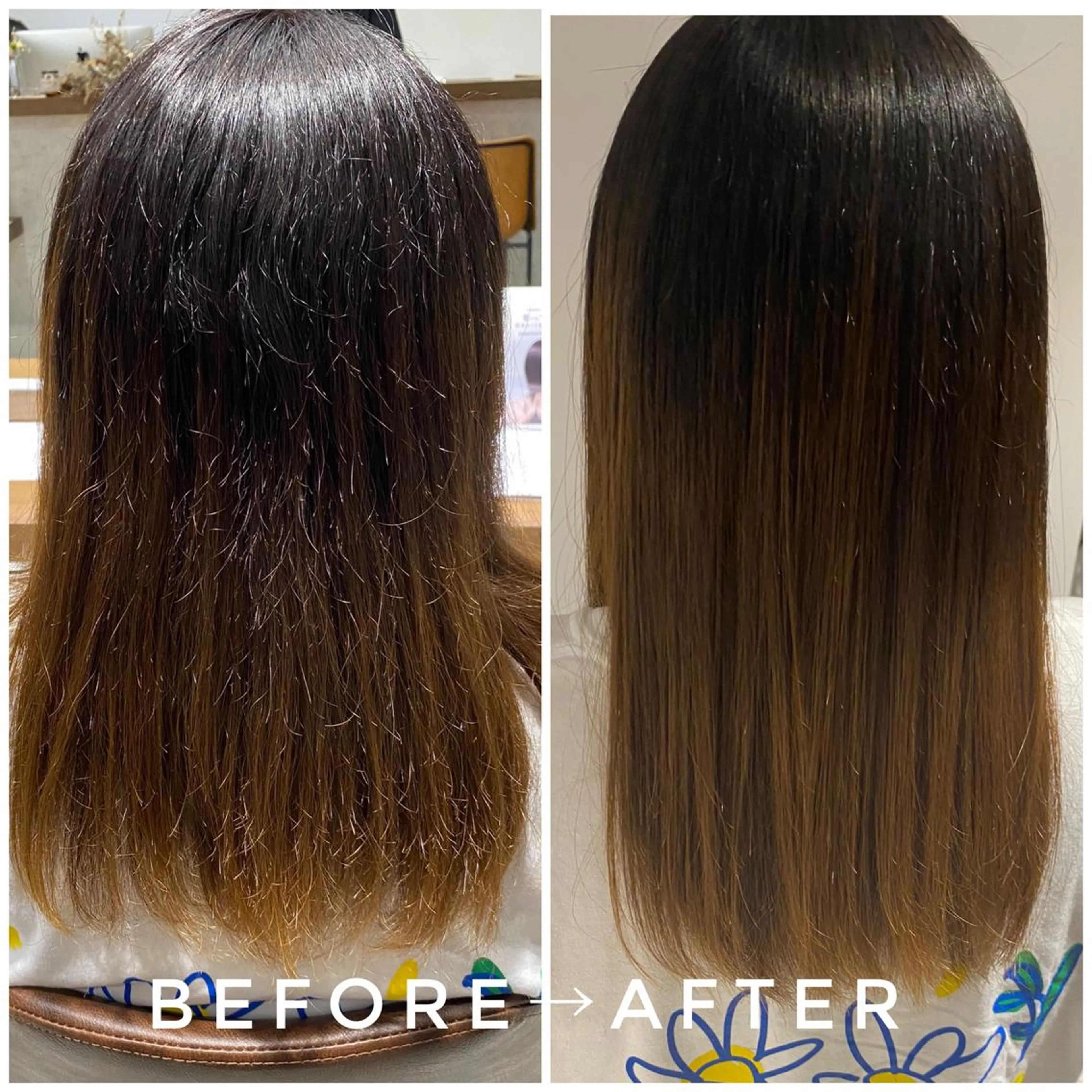 綺麗な髪は頭皮から🤍【髪質改善×頭皮マッサージ】プレミアムケアトリートメント ￥12000の写真