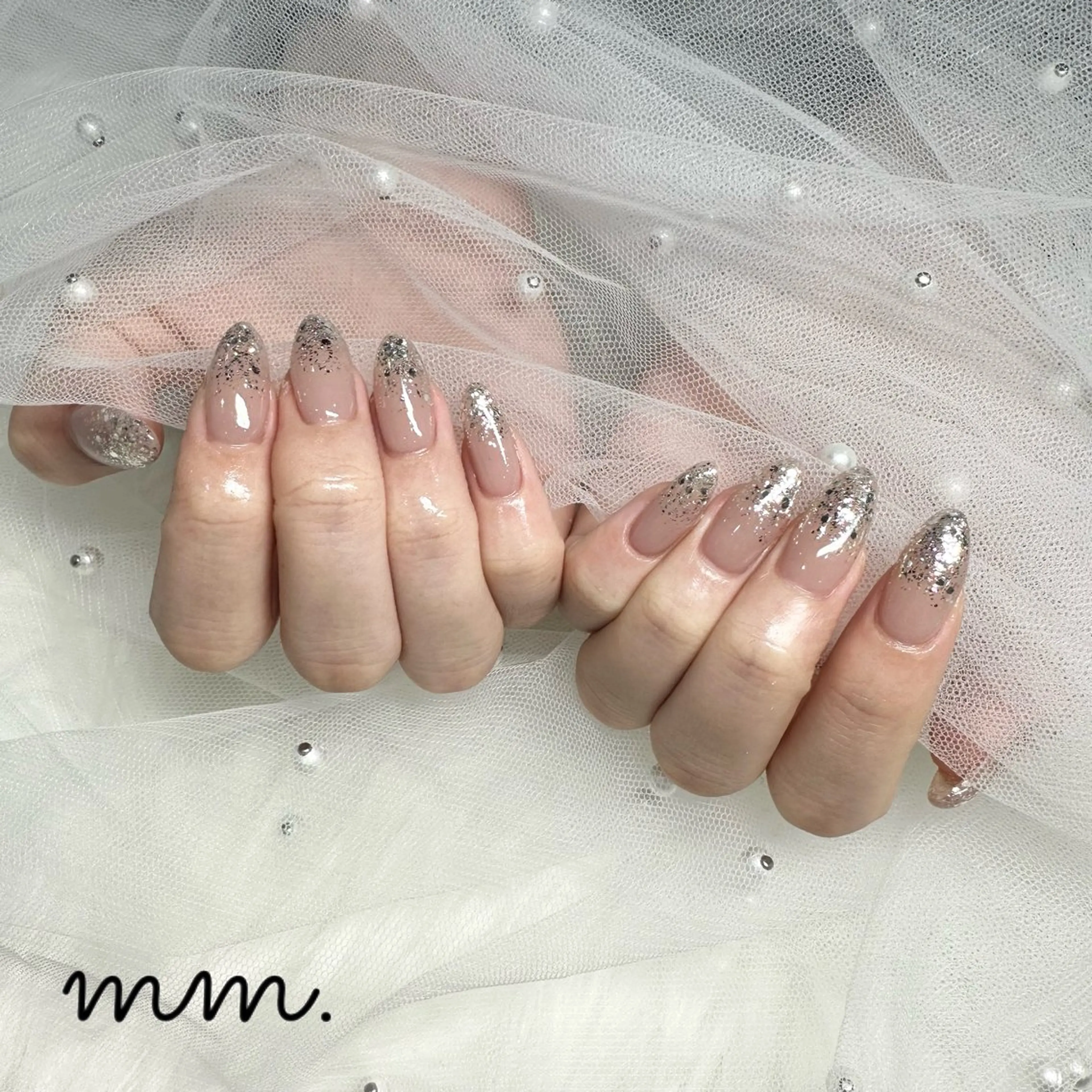 ネイル ハンドネイル 🩷🩵mm.大宮 Riyo🧸🩵🩷のネイルデザイン