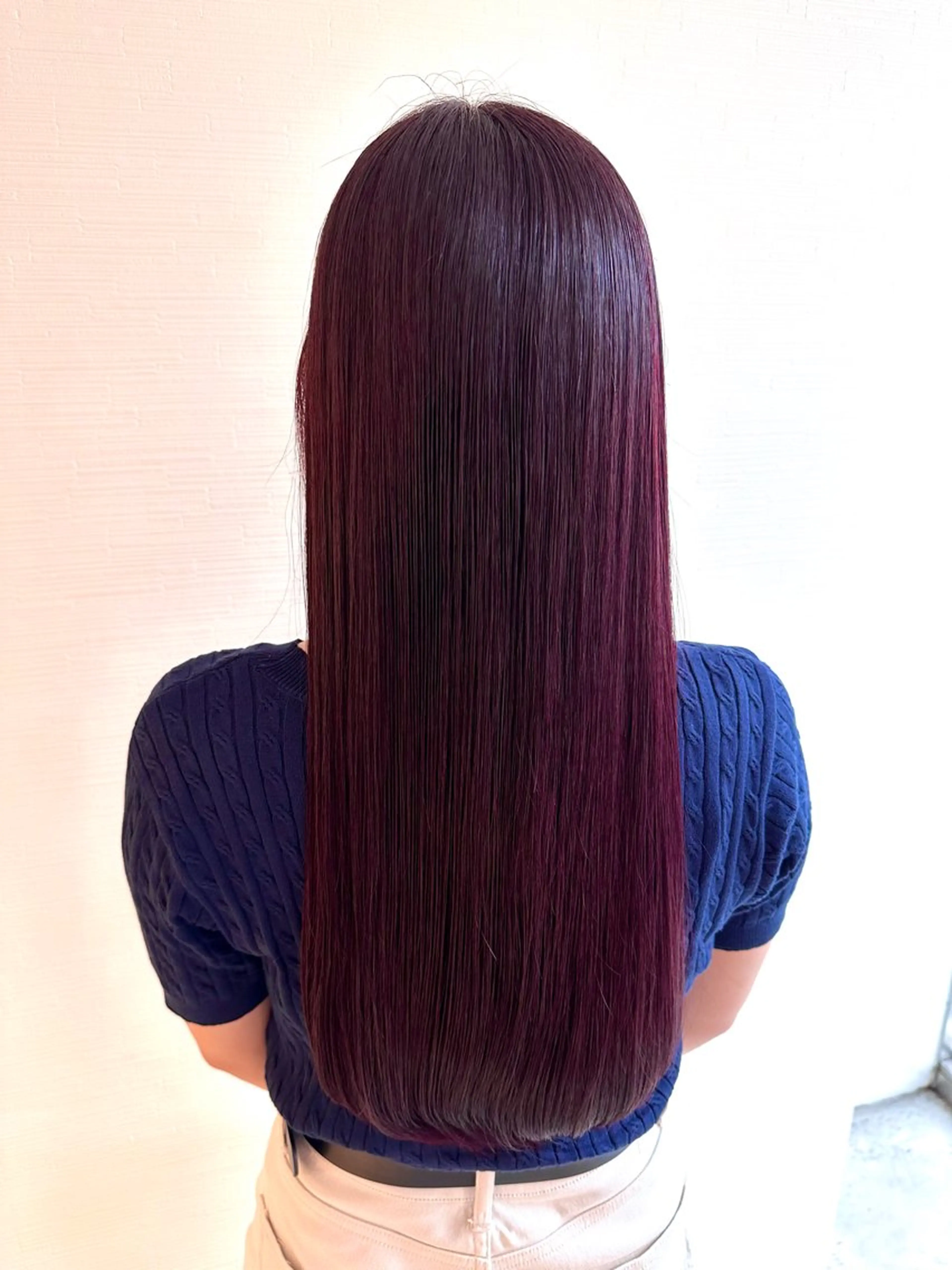 ロング カラー 髪質改善 トリートメント カット ヘアカラー トリートメント 🌈ハイトーン髪質改 善🌈polon🌟のヘアスタイル