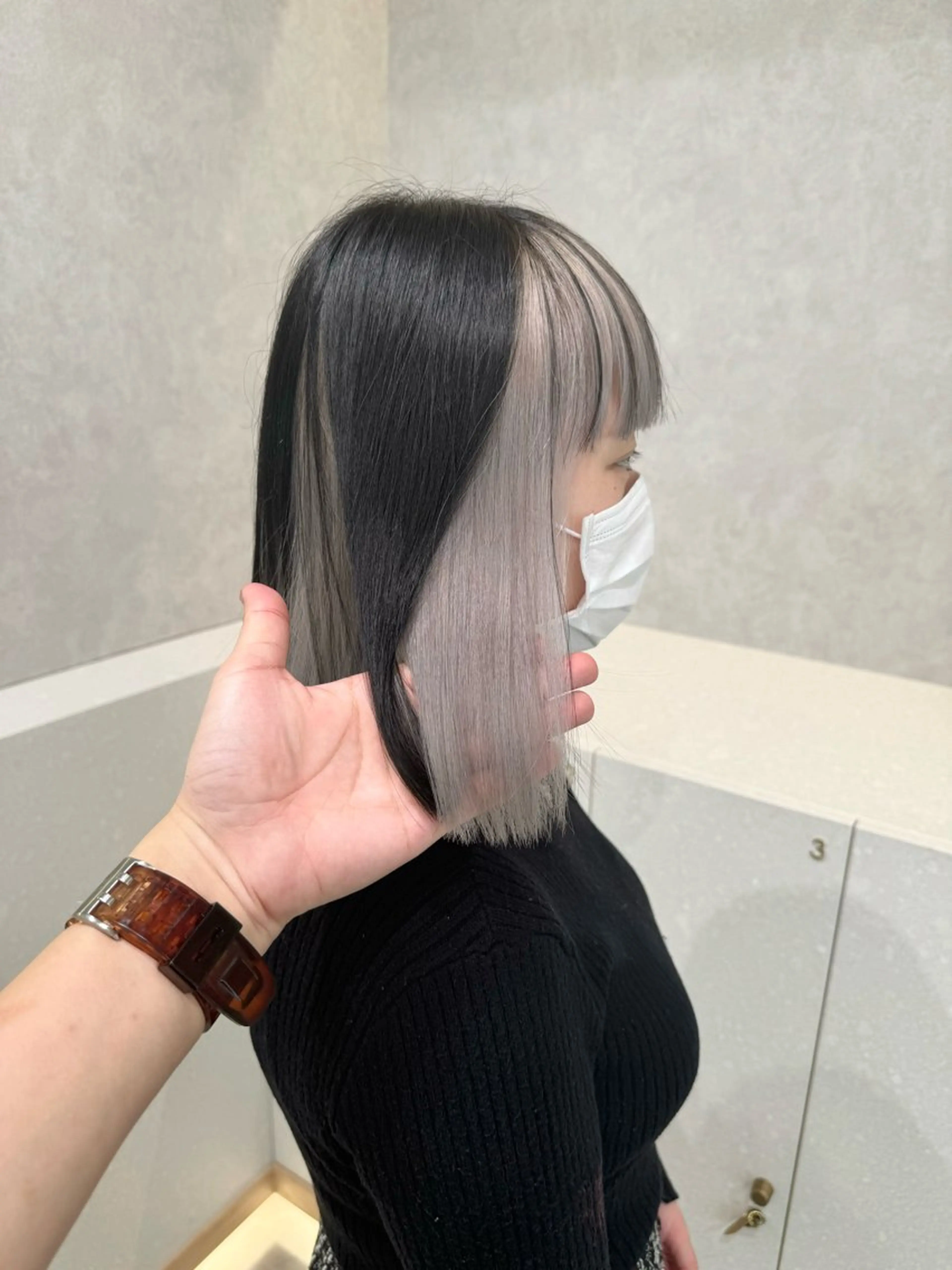 カラー 🇰🇷韓国レイヤー ケアカラー／田川佑紀のヘアスタイル