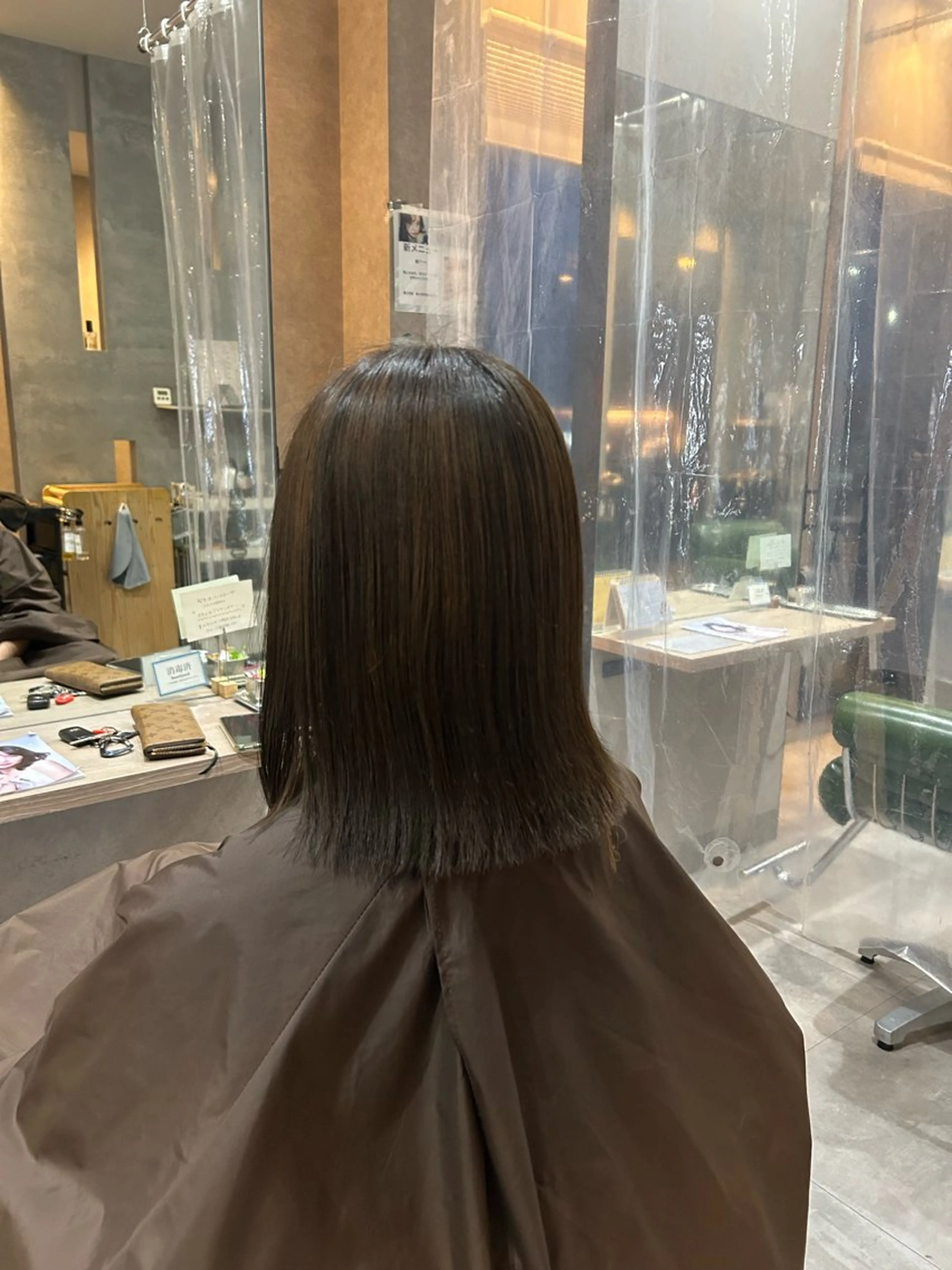 女性のみカット練習モデル⚠︎ミディアム（肩くらい）の写真