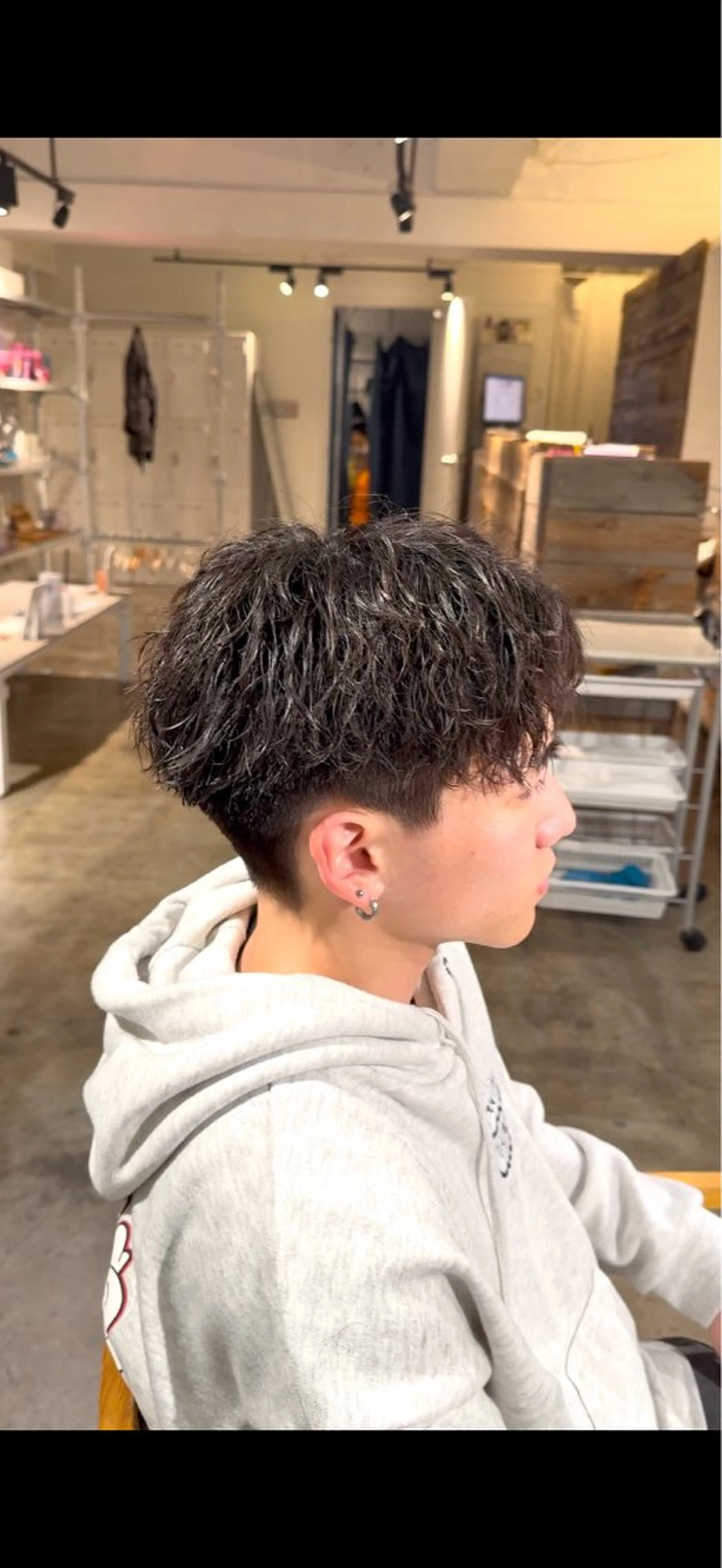 パーマ メンズ メンズパーマ 特化/中川拓也のヘアスタイル