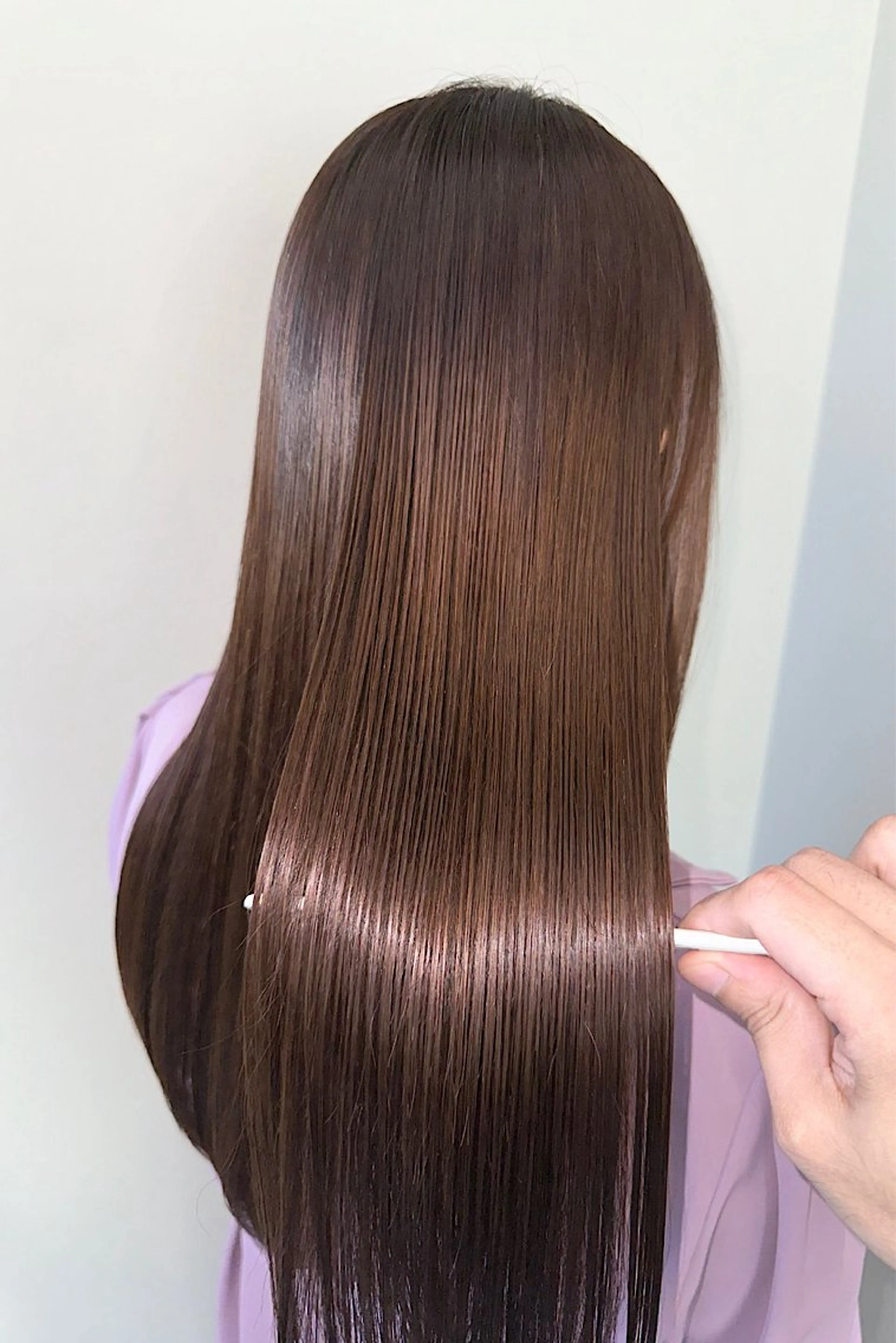 ロング 代表 玉城孝徳のヘアスタイル