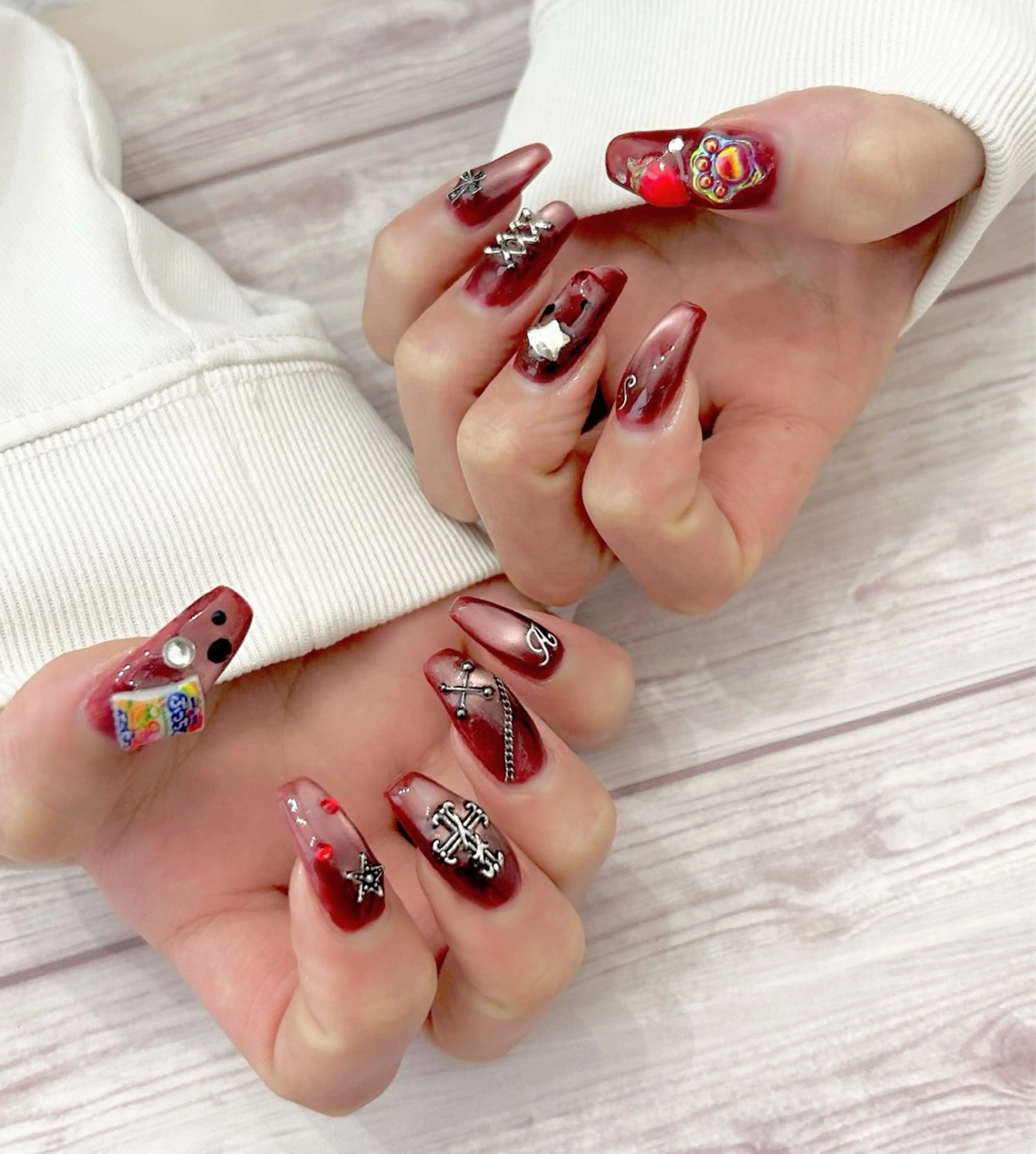 ネイル ハンドネイル MYu Beauty Salon YURIのネイルデザイン