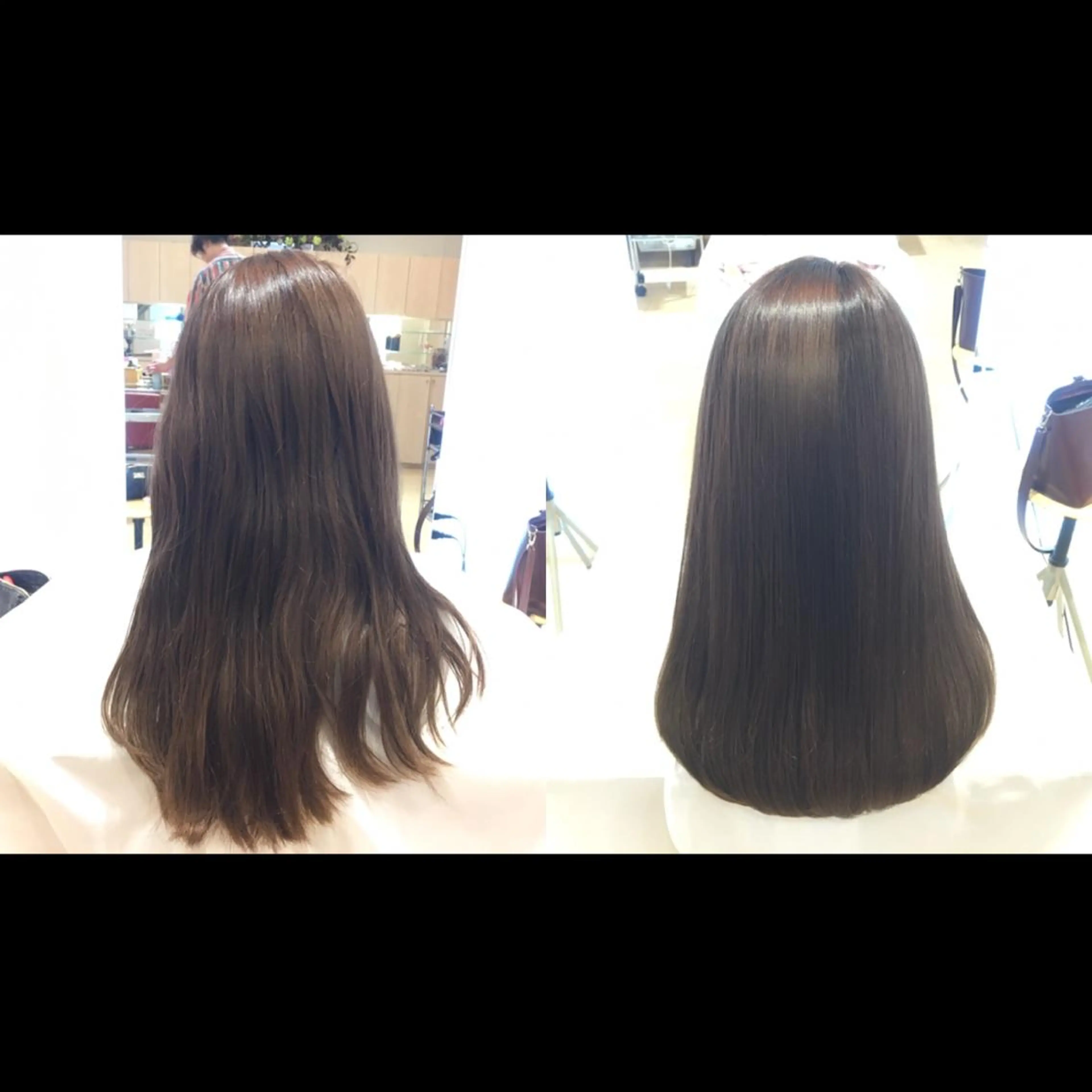 ロング 菊池 栄里奈のヘアスタイル