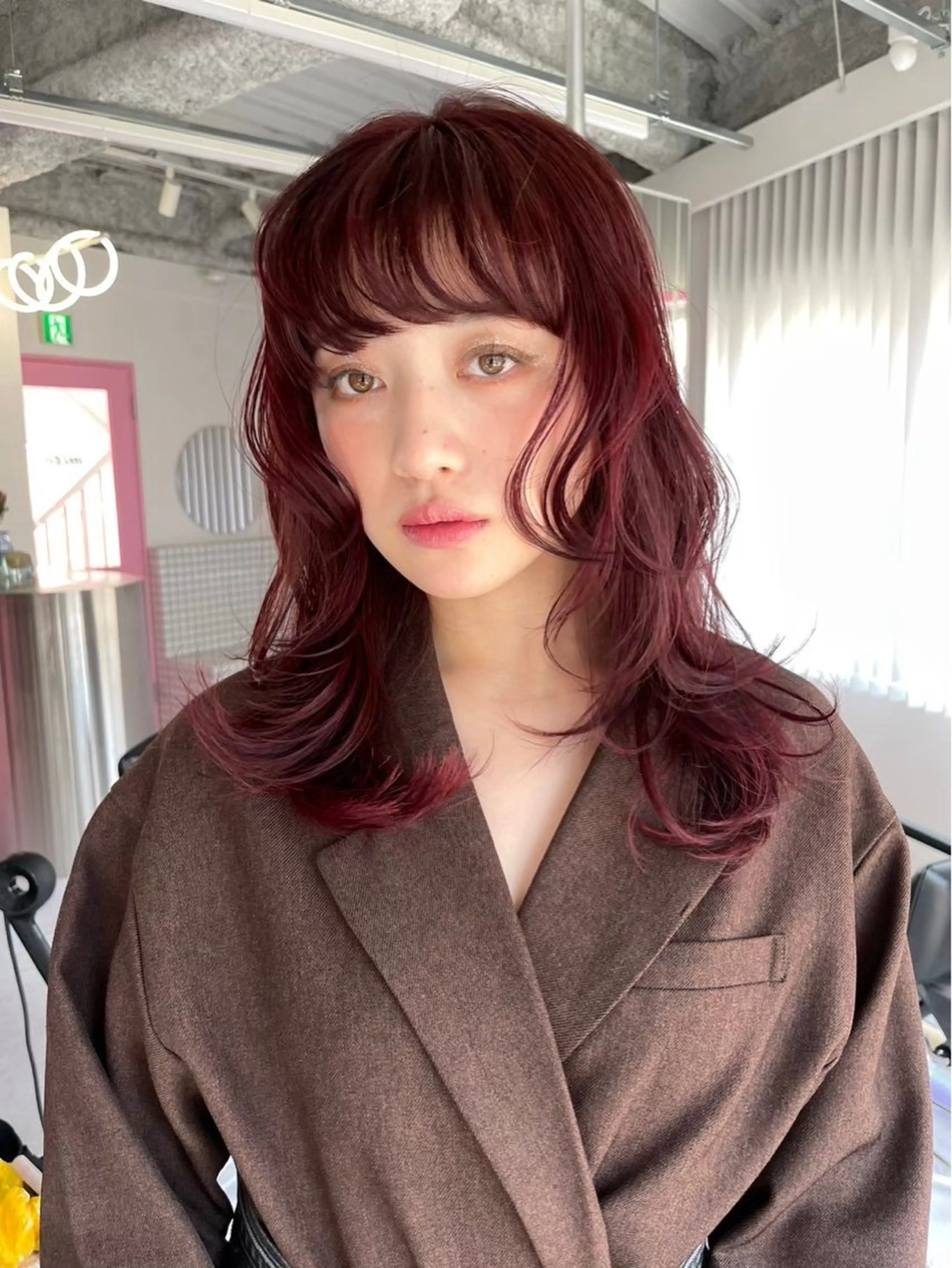 カラー mite hikariのヘアスタイル