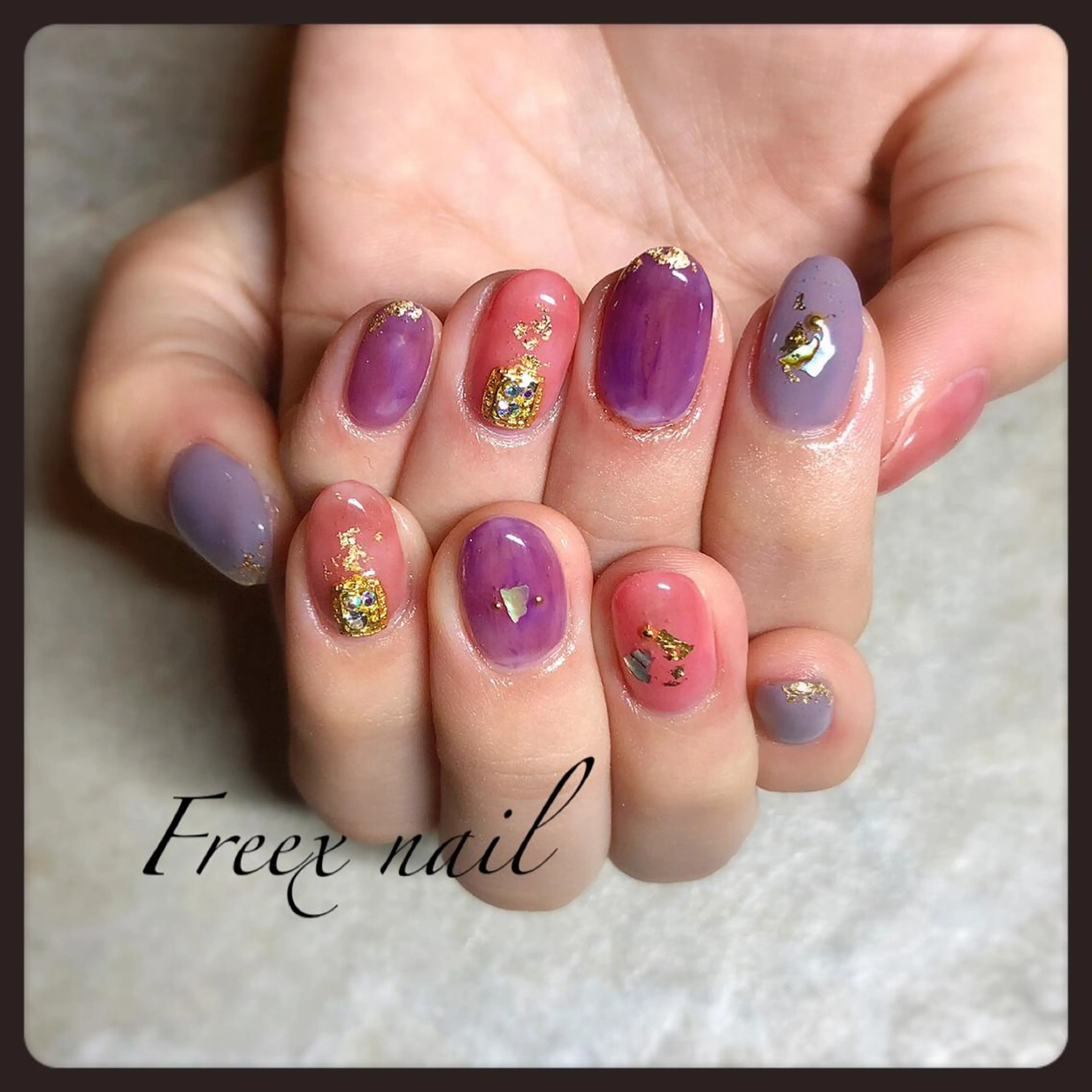 ネイル freex nail /ニュアンス/個性派のネイルデザイン