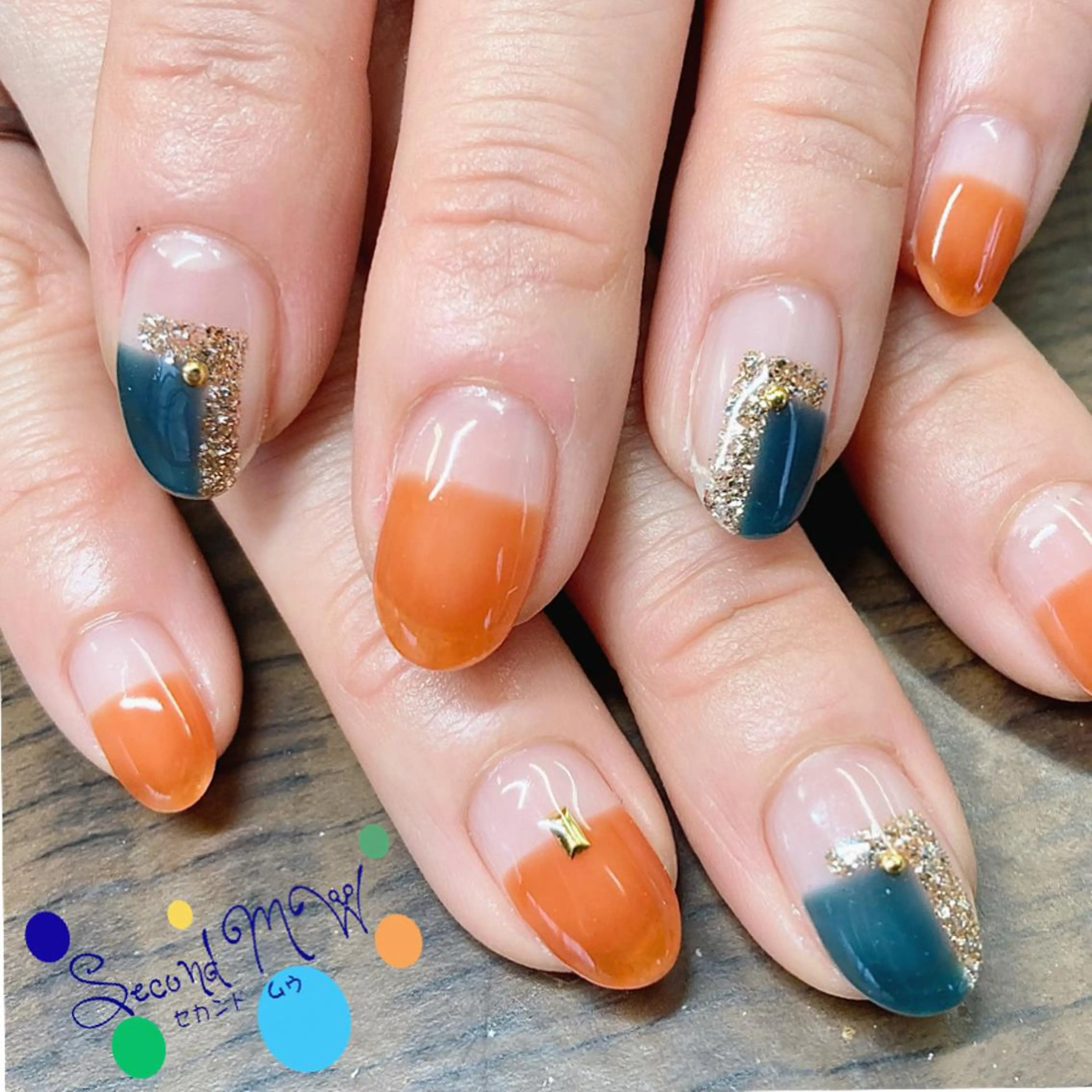 ネイル SecondMW _nail 　川連のネイルデザイン