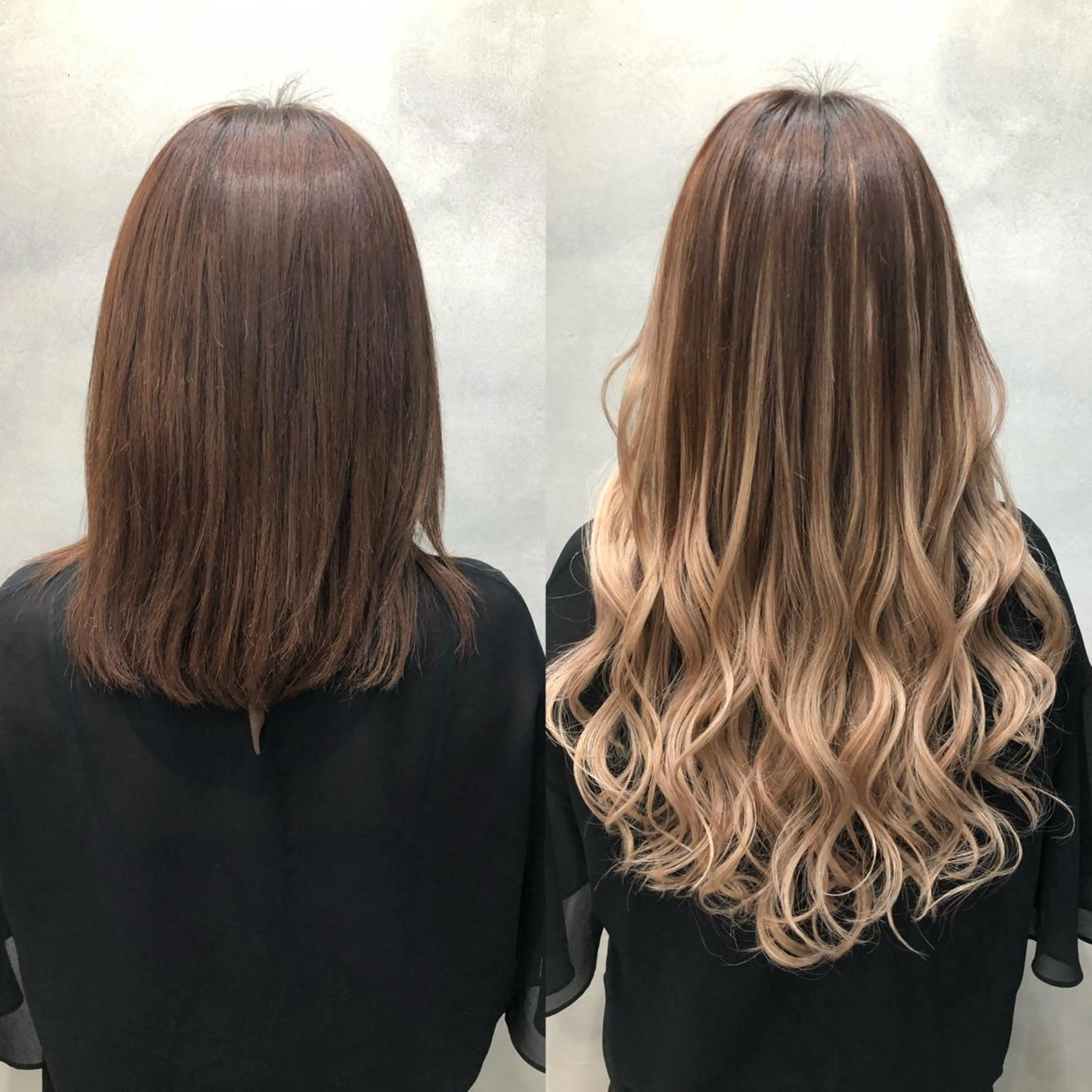 ロング カラー ヘアアレンジ エクステ ar+ ❤︎ maiのヘアスタイル