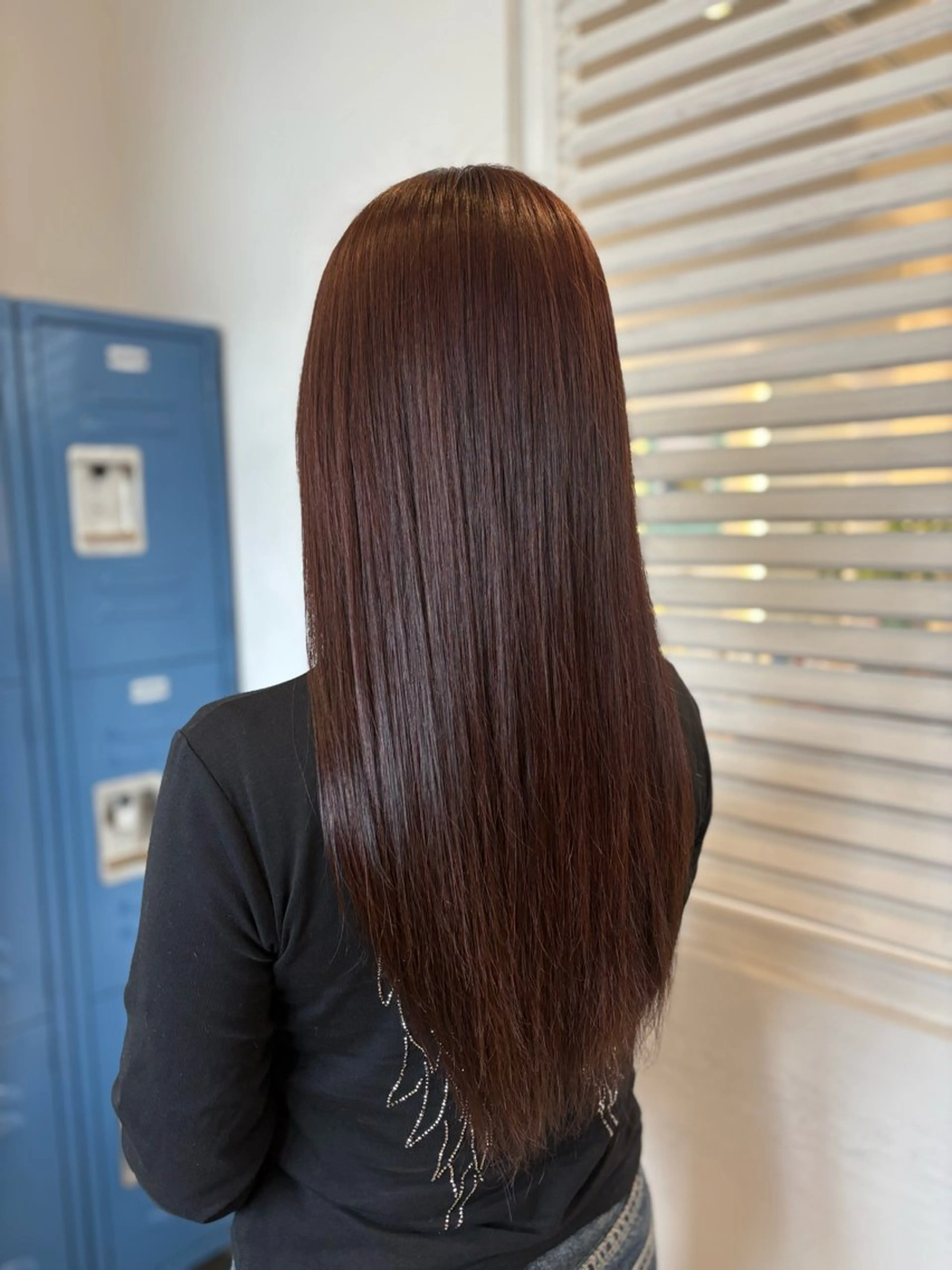 ロング カラー ヘアカラー 安部 美里のヘアスタイル