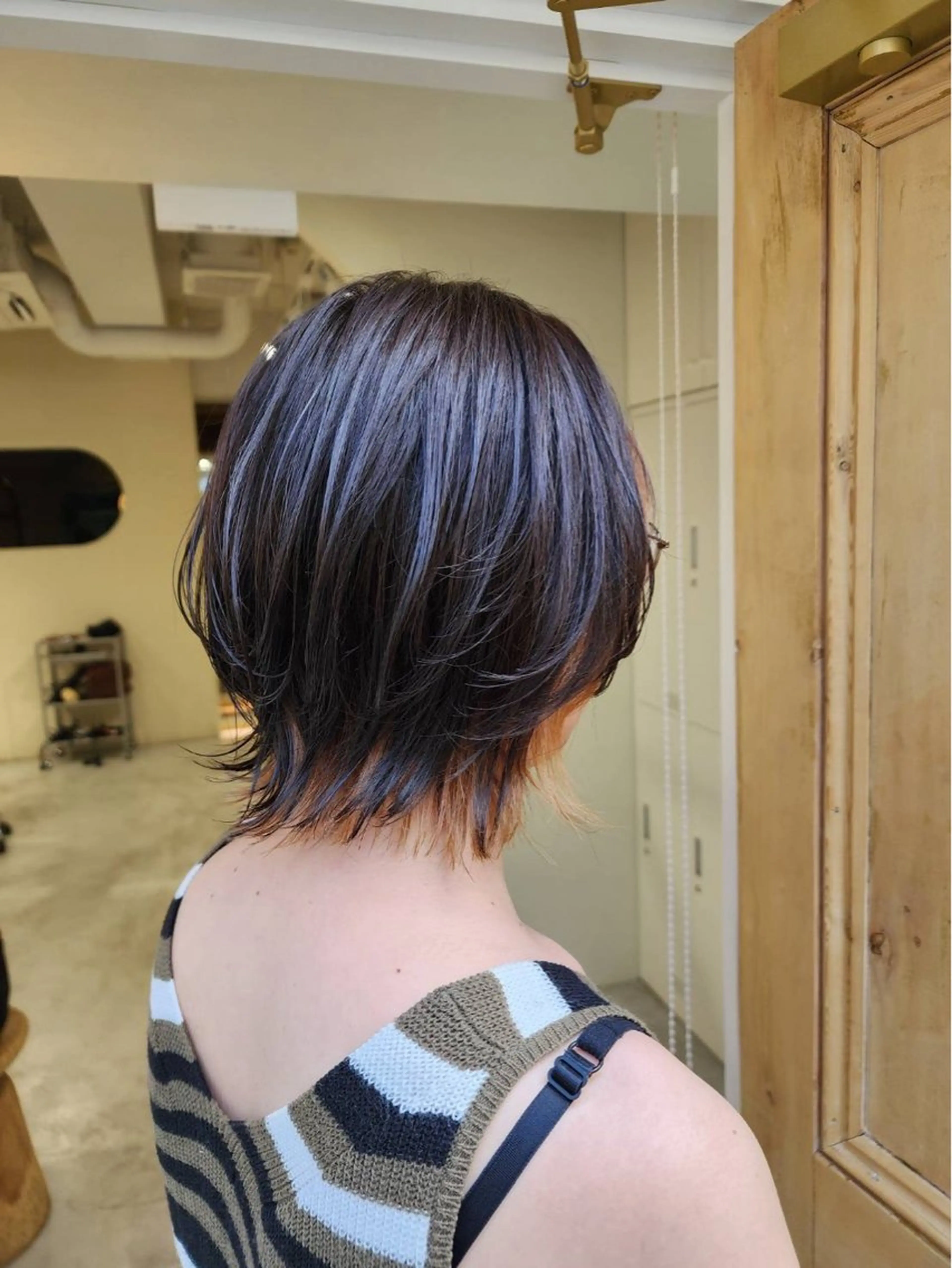 ショート 白髪率別白髪ぼかし /なおき/表参道のヘアスタイル