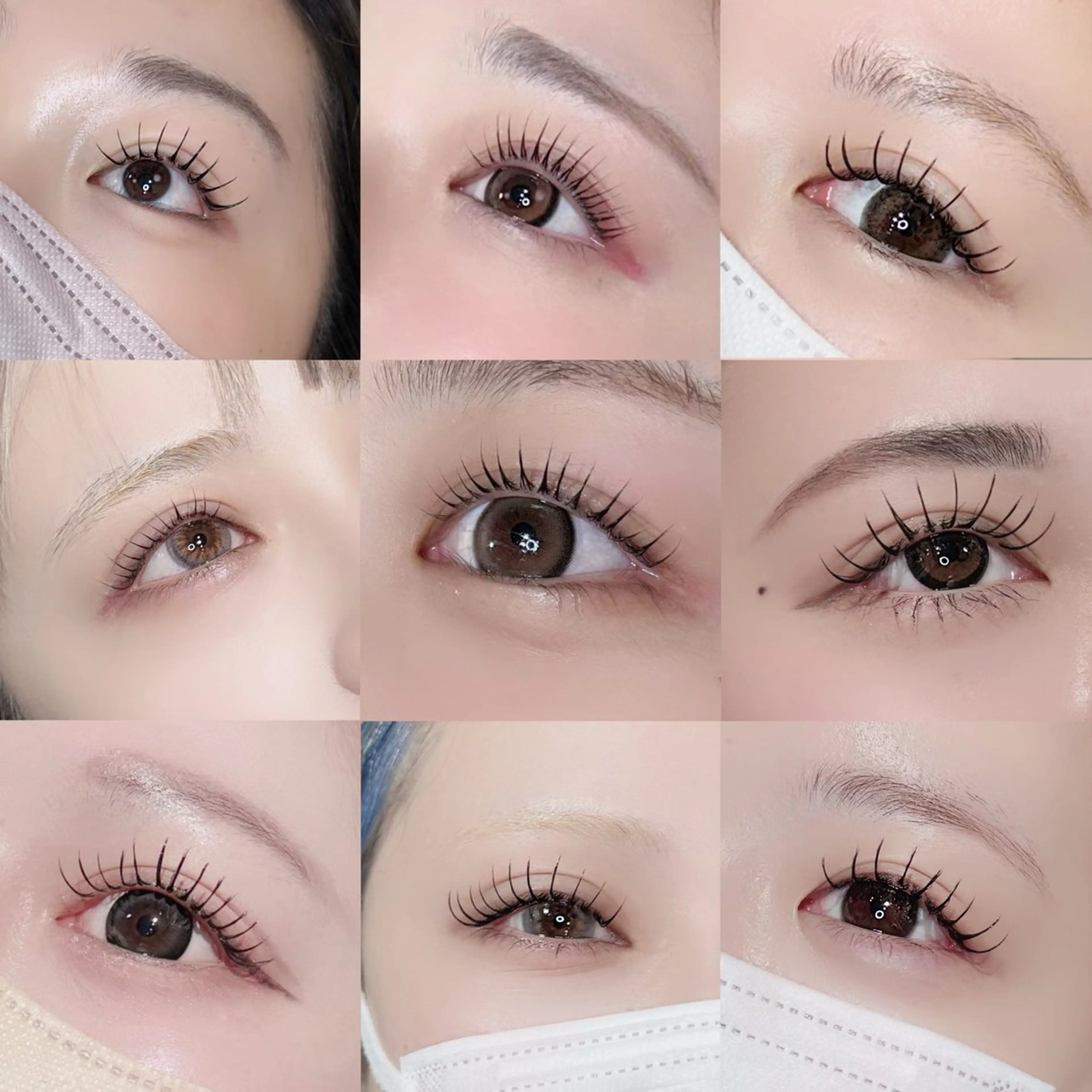 マツエク・マツパ 一重×まつ毛パーマ マツパ 🫧noble金山 tamaki🎀のマツエク・マツパデザイン