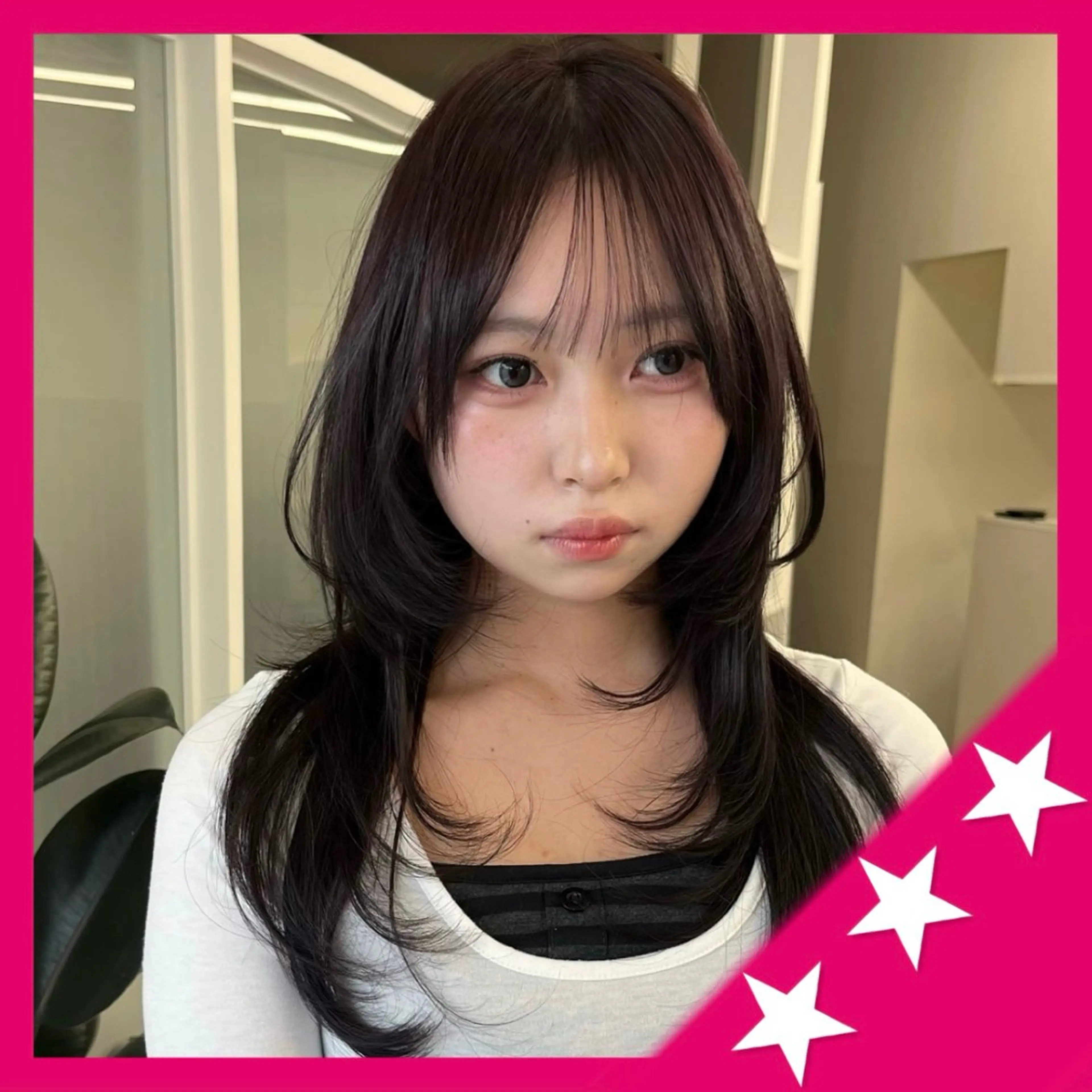 セミロング 【レイヤー×透明感 カラー】mayaのヘアスタイル