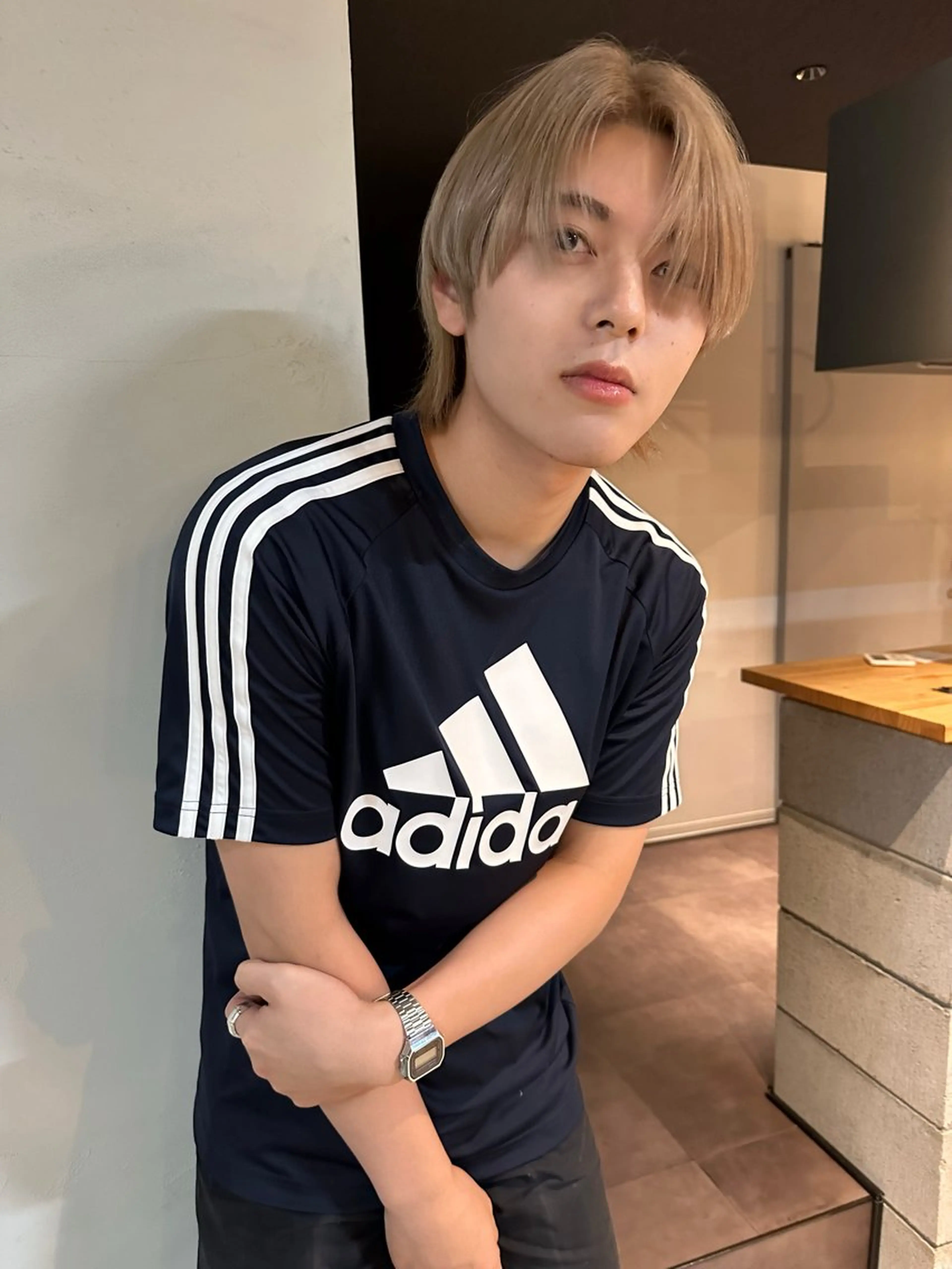 カラー メンズ natsumi zenshoのヘアスタイル