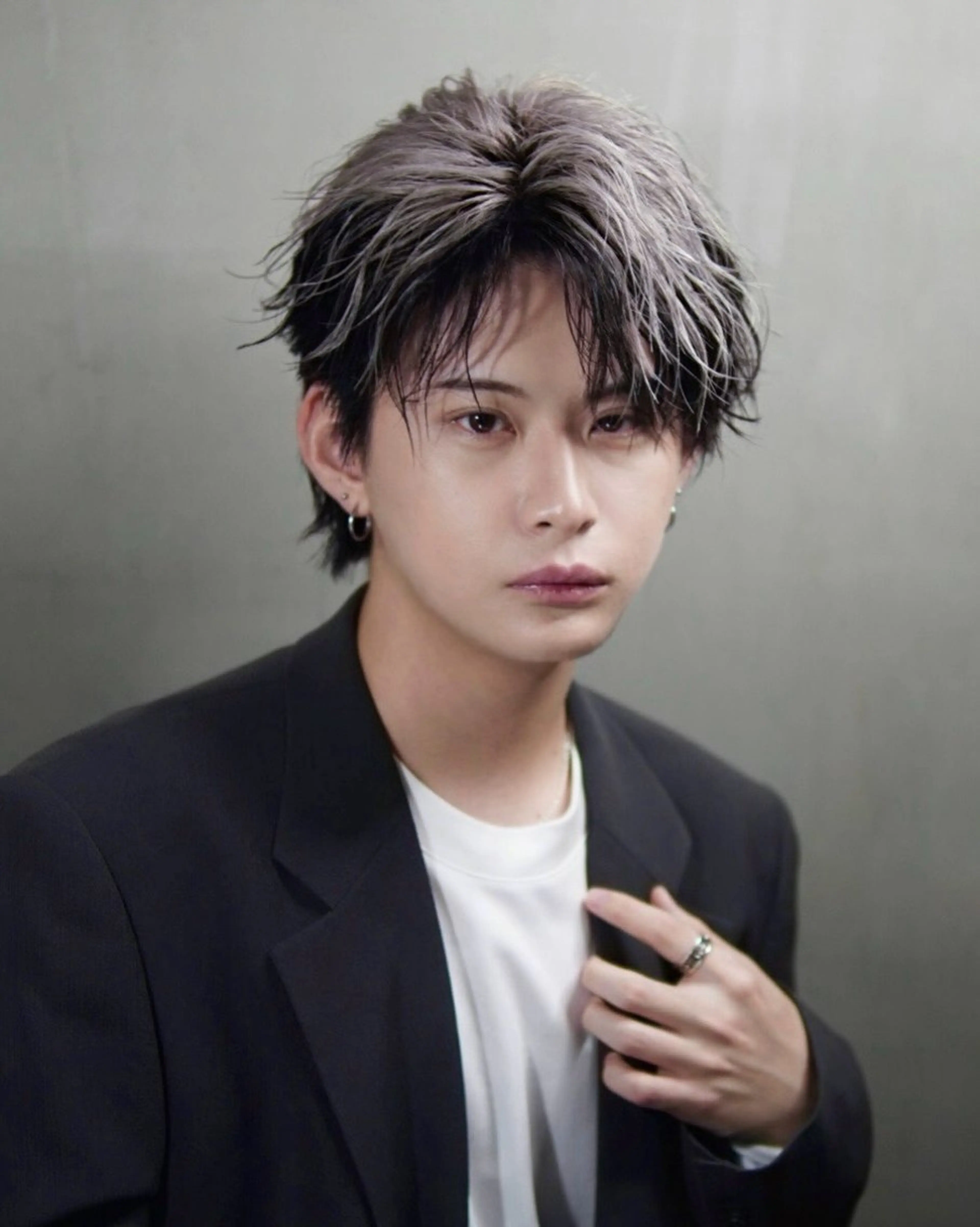 メンズ ヘアカラー メンズ/心斎橋 /韓流/藤本理希のヘアスタイル