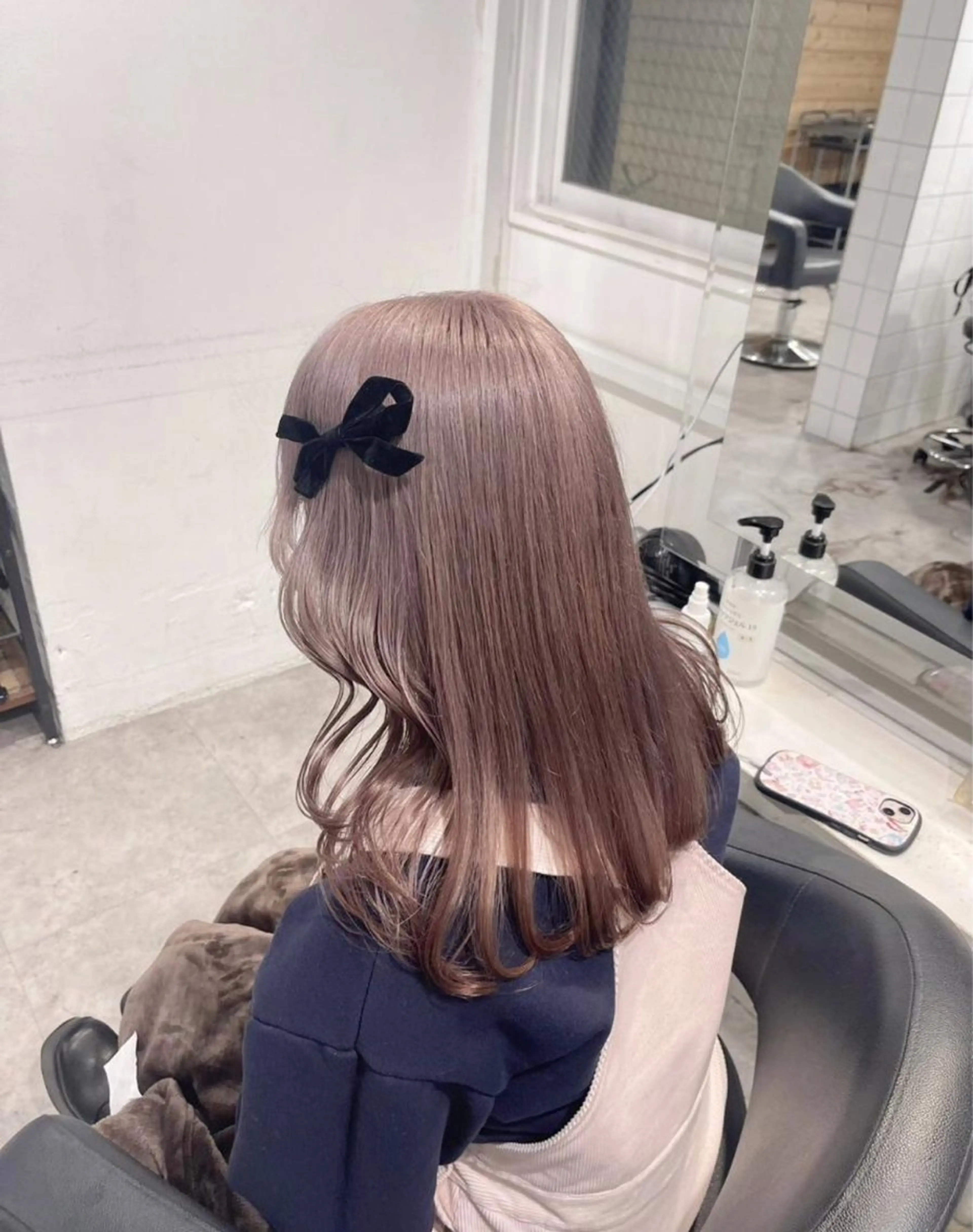 ロング カラー ヘアカラー ♥️韓国風透明感 暖色misa♥️のヘアスタイル