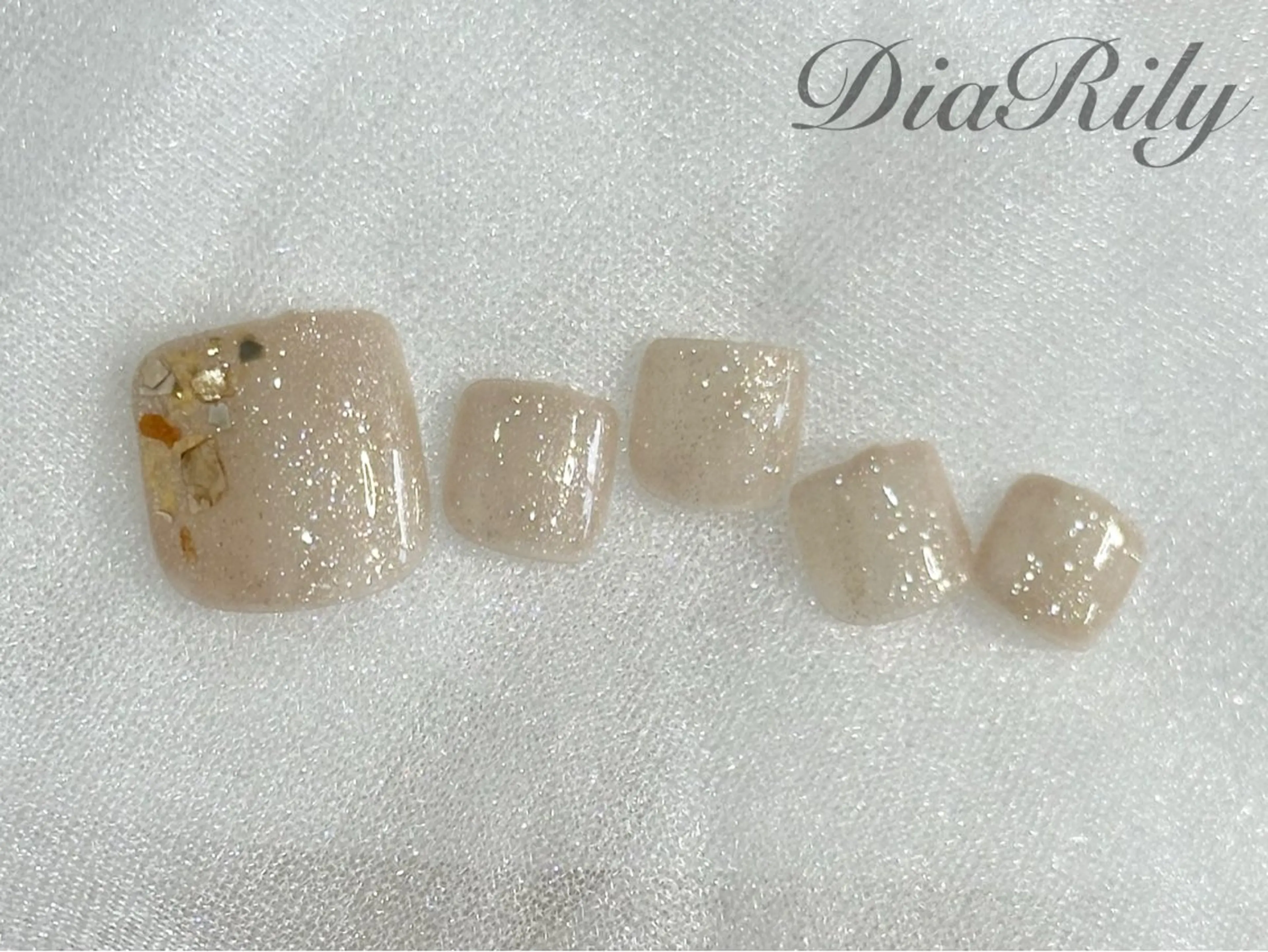 ネイル アートネイル フットネイル フットネイル DiaRily所属・diarily はるひのネイルデザイン