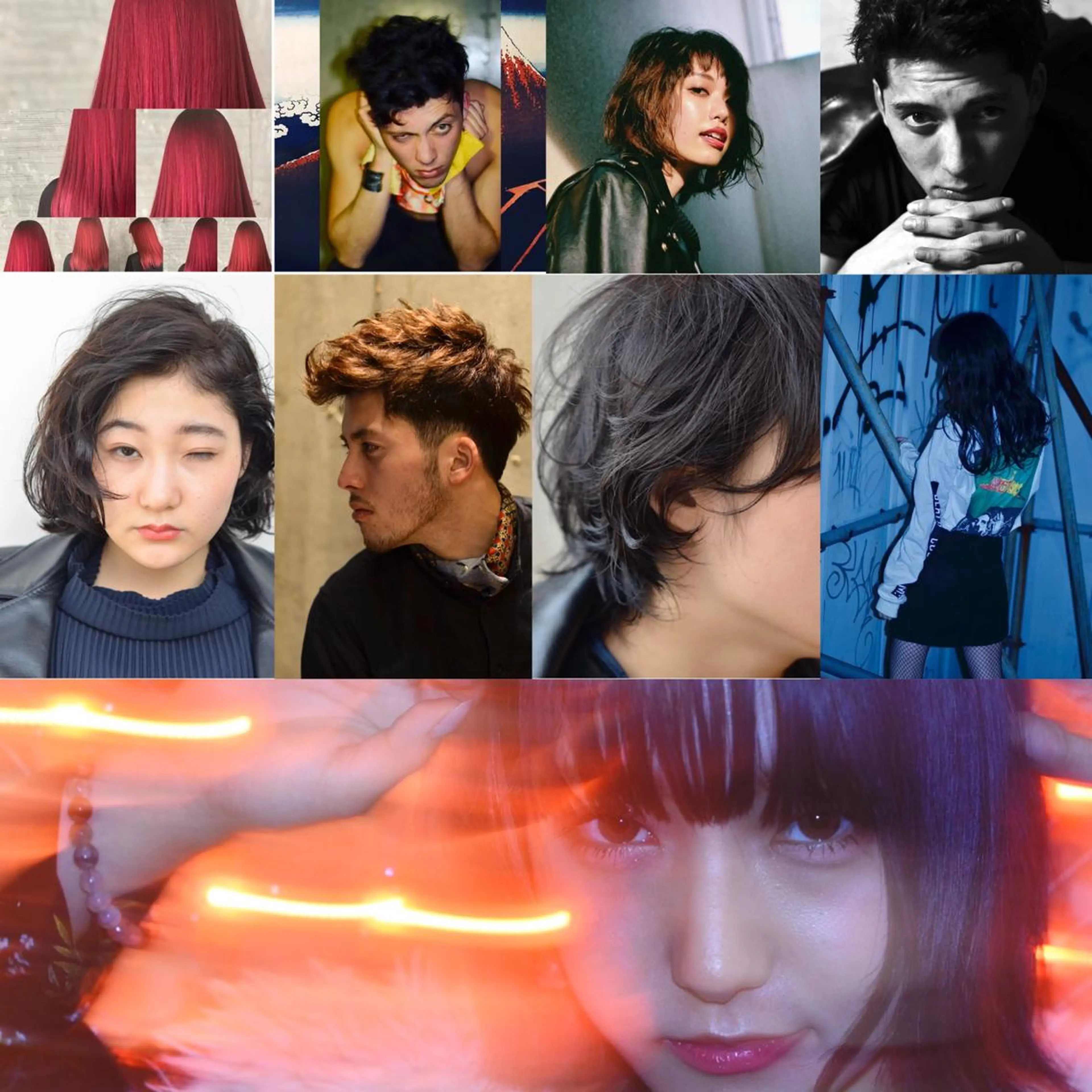 ミディアム カラー パーマ ヘアアレンジ メンズ キッズ ヘアセット ［似合わせヘア］ ✂︎OGURO✂︎のヘアスタイル