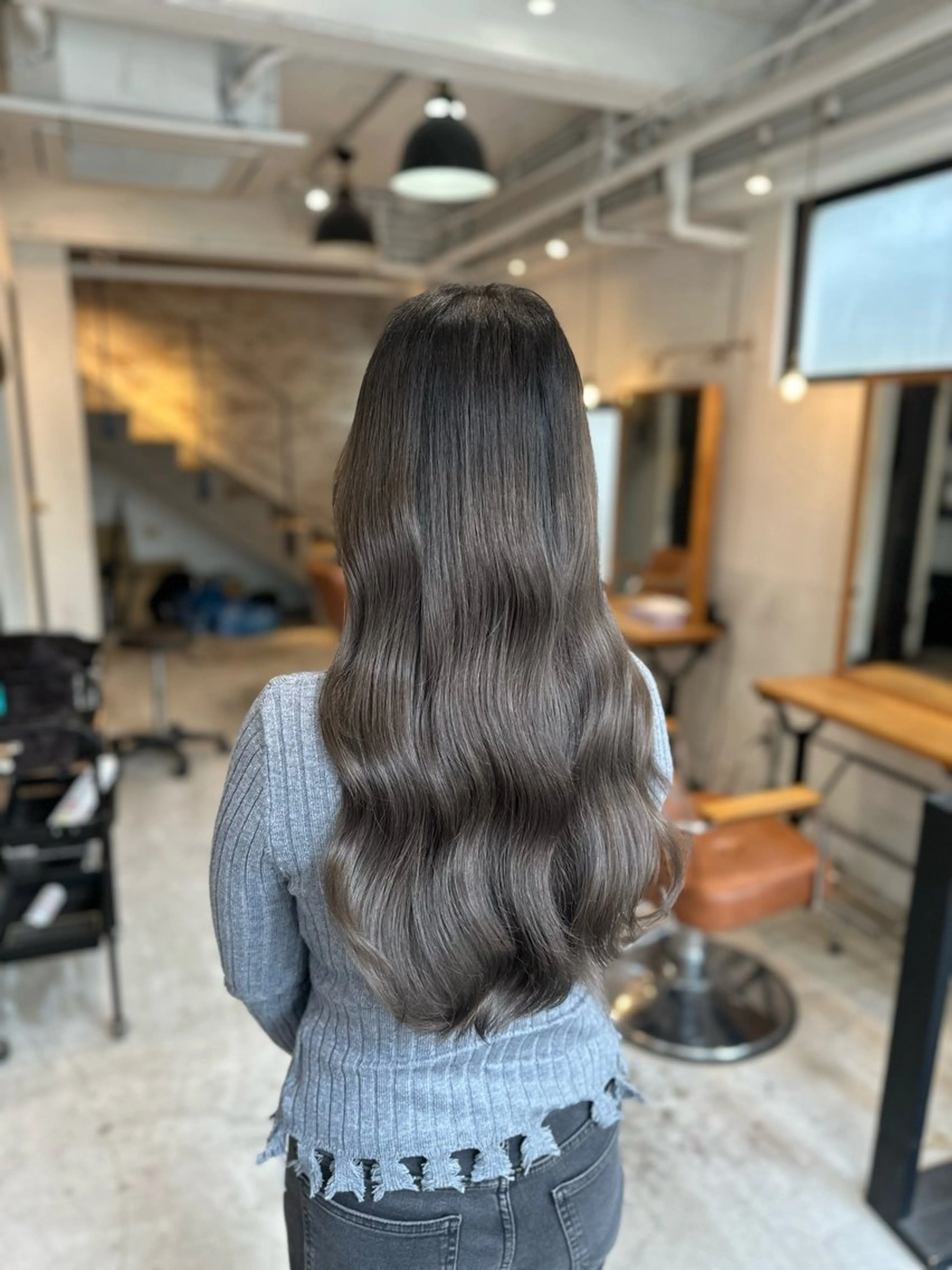 ロング ヘアカラー 秋葉原　柏木絢汰 ✨当日予約okのヘアスタイル