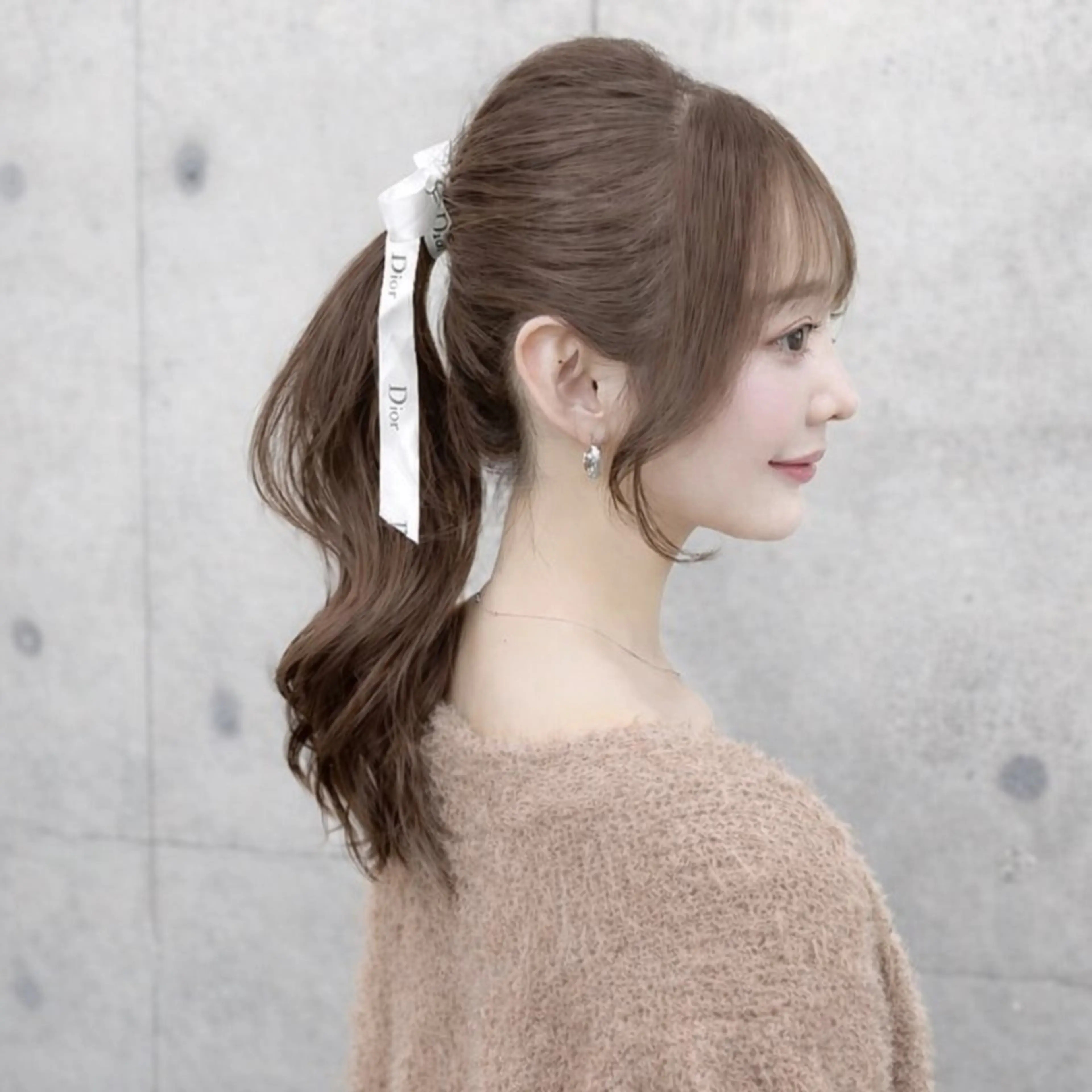 【前髪だけ切りたい方オススメ✨】お顔まわりカット💇‍♀️お顔に合わせた前髪カット🫶の写真