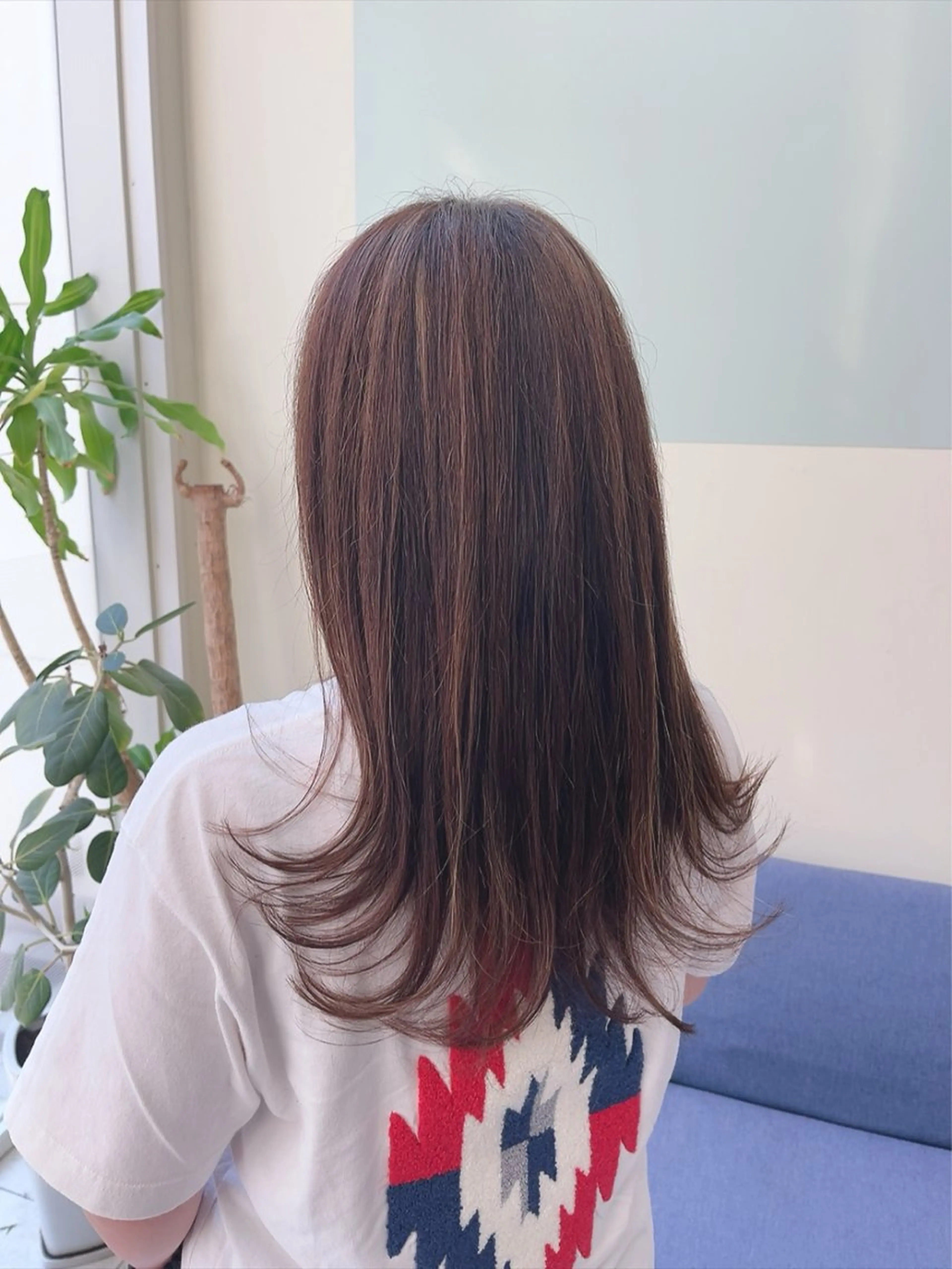 カラー ハイライトカラー ヘアカラー トリートメント 林 真之介のヘアスタイル