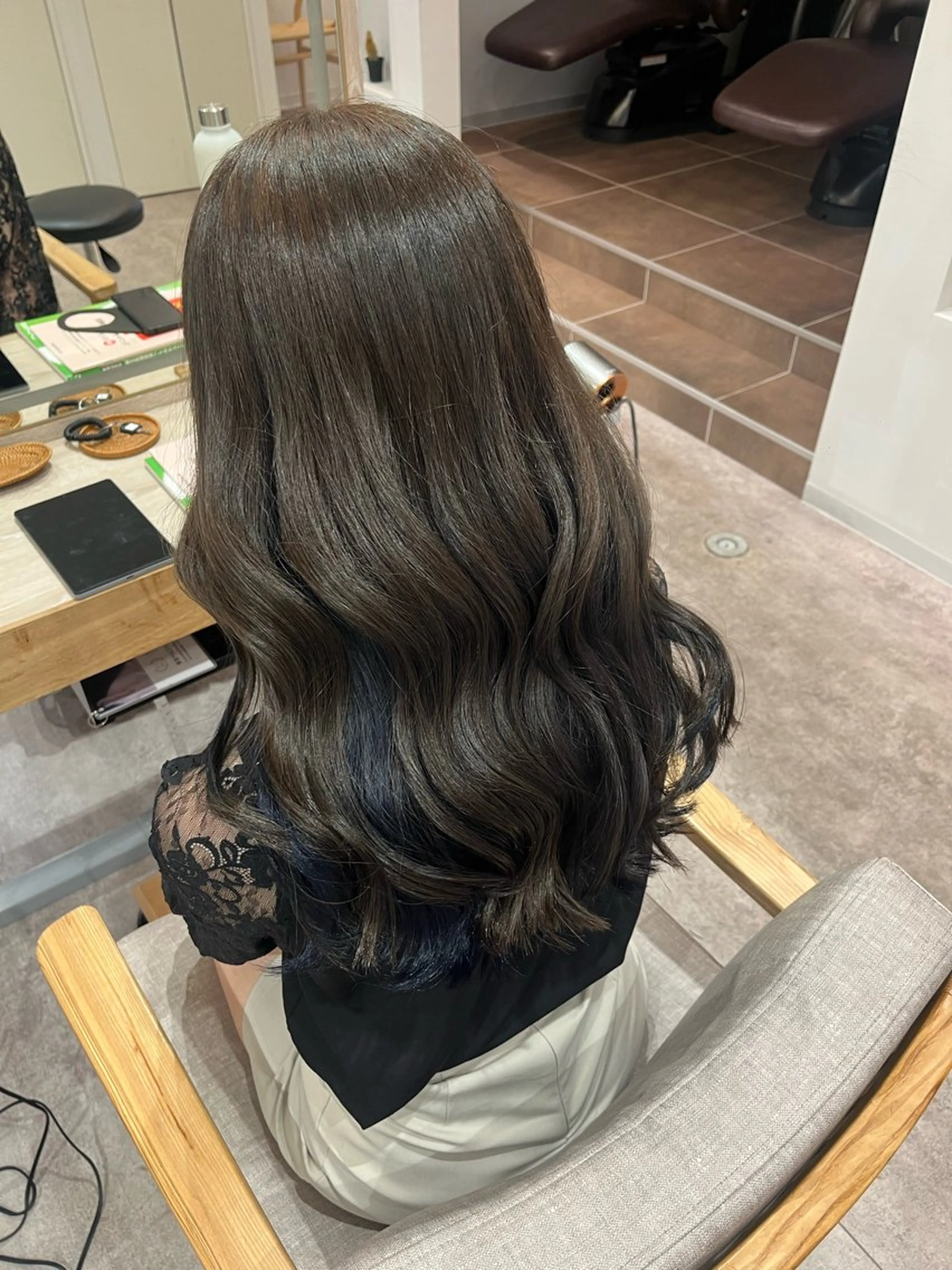 ロング カラー カット ヘアカラー トリートメント littlenene /たちばなのヘアスタイル