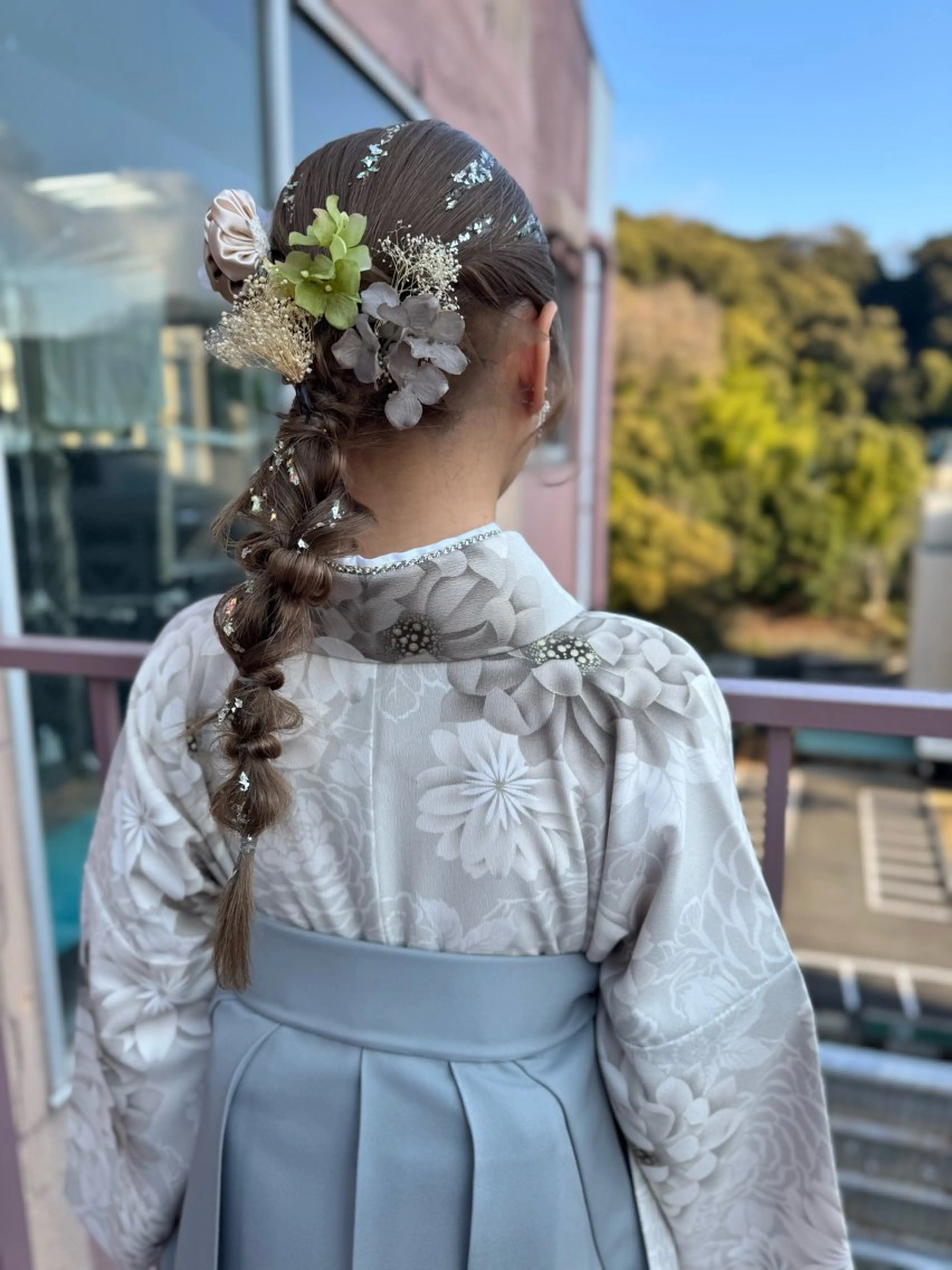 ヘアアレンジ 卒業式のヘアスタイル ヘアセット Viage （ビアージュ）のヘアスタイル