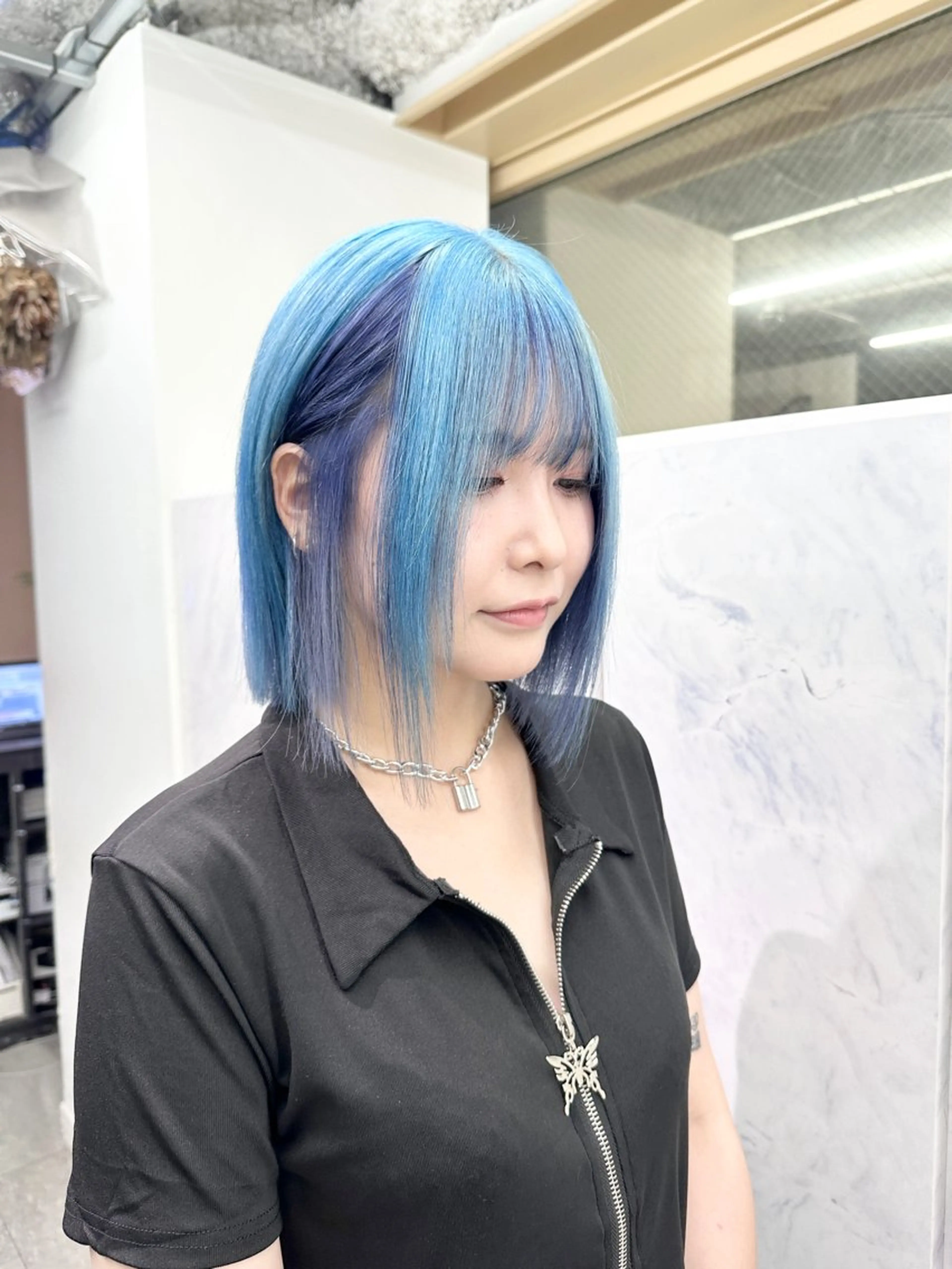 ミディアム カラー ベージュカラー ブリーチ 抜きっぱなしブロンド ブロンド デザインカラー ヘアカラー トリートメント ❄️💛エクステ ブリーチ❄️yukiのヘアスタイル