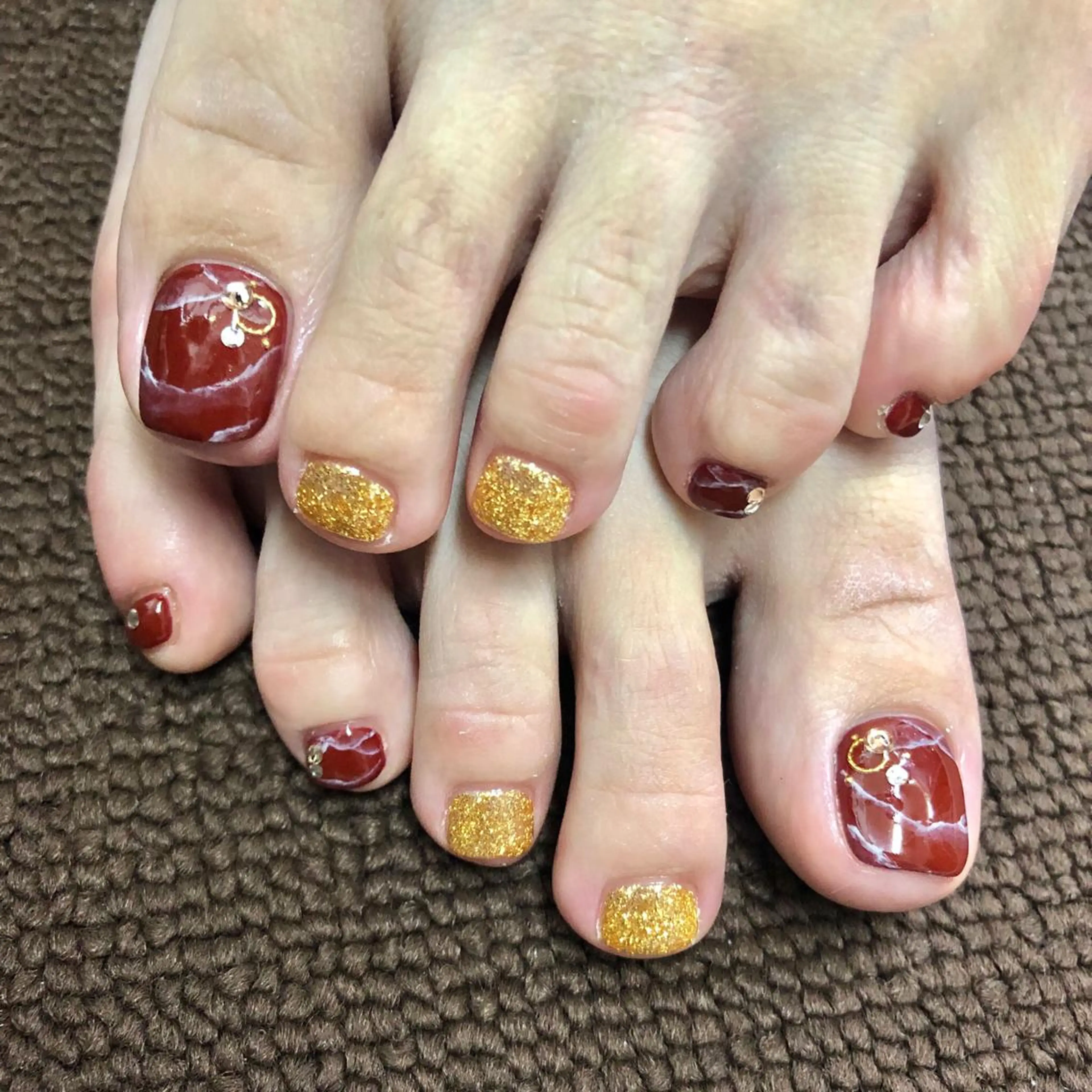 ネイル フットネイル Tocowaka マエダのネイルデザイン