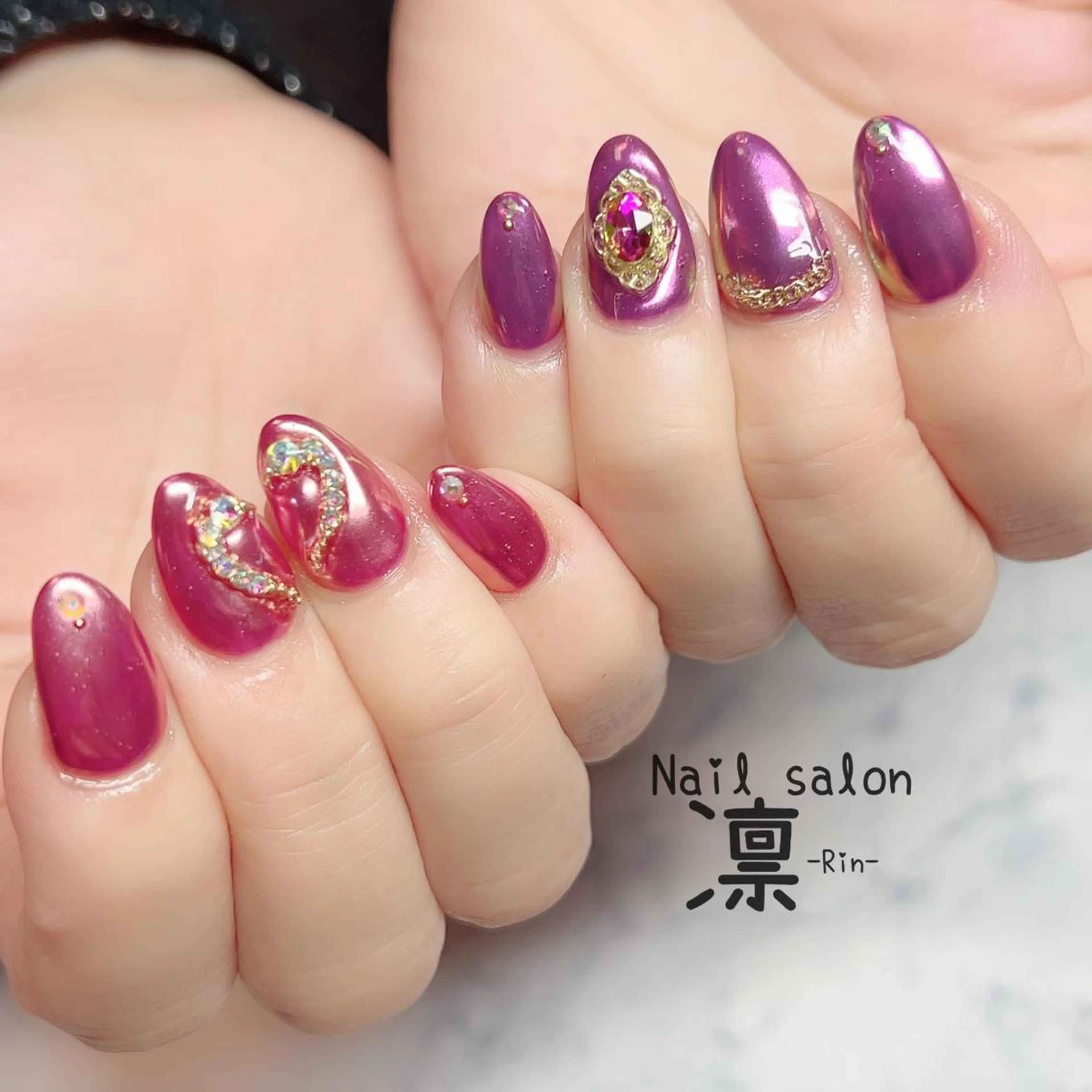 ネイル ジェルネイル private salon凛のネイルデザイン