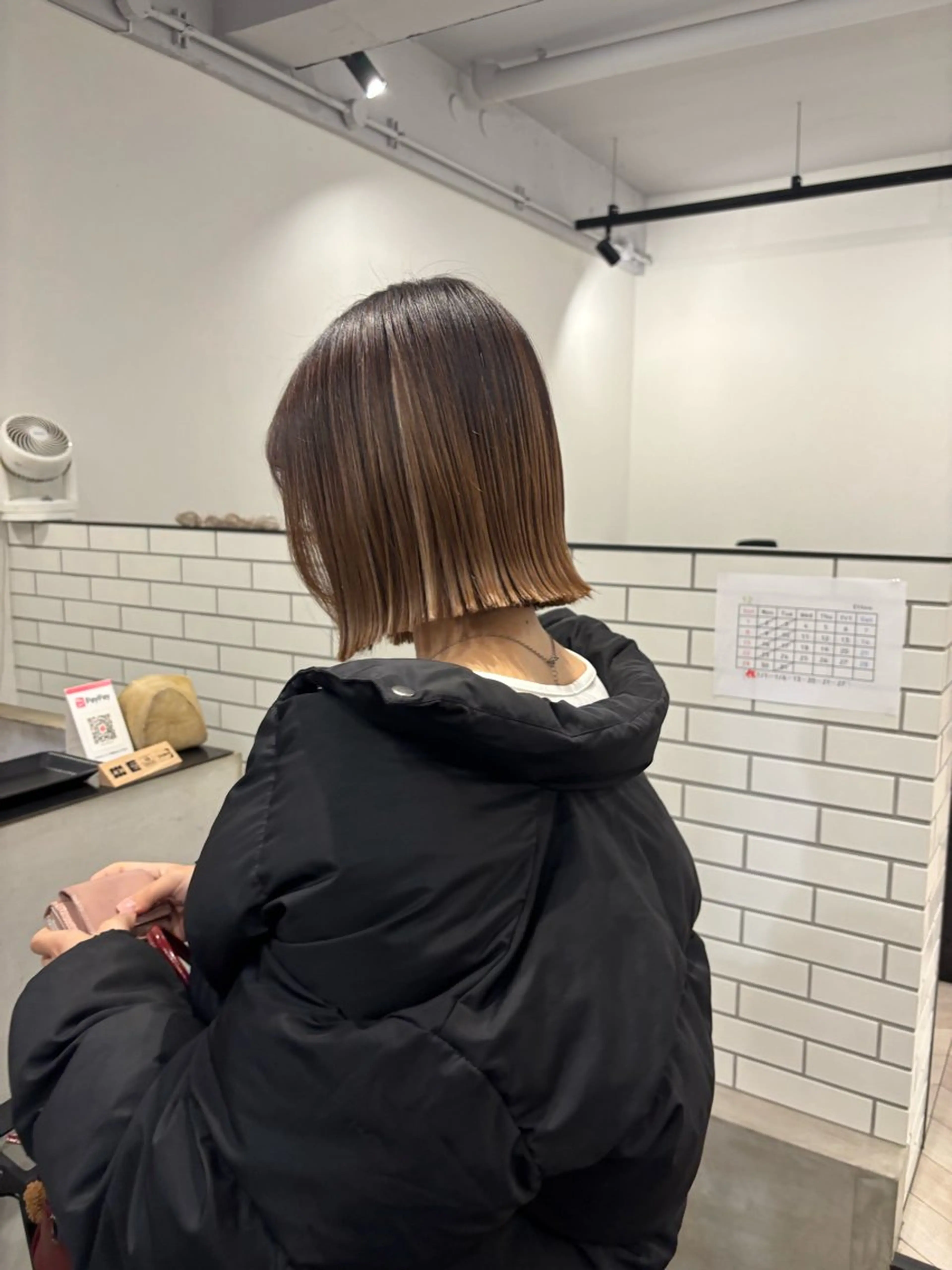 熊取谷 茉那のヘアスタイル