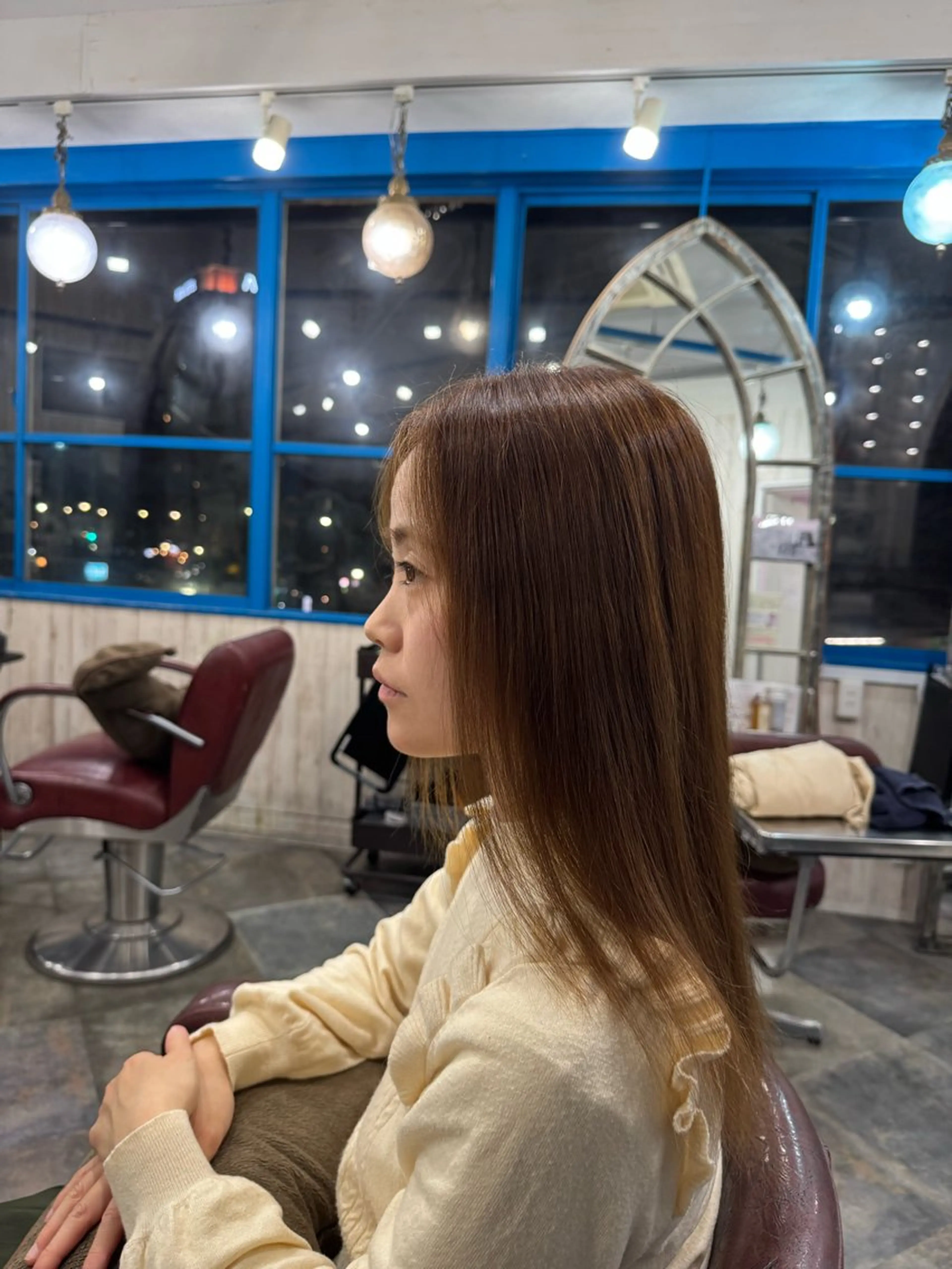 セミロング 野原 郁人のヘアスタイル