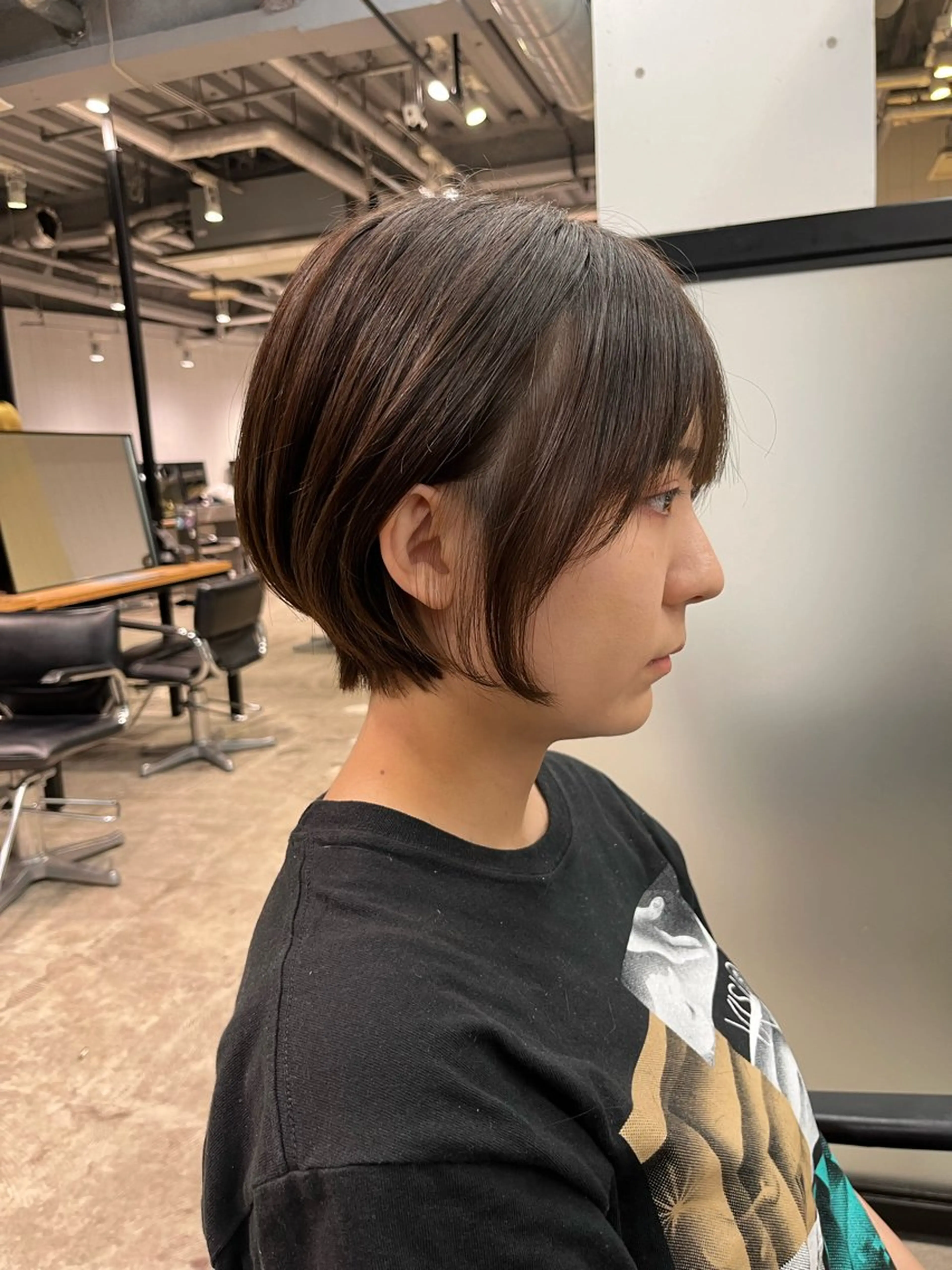 ショート ショートヘア カット ヘアカラー ショート/マッシュ ショート/池袋ももなのヘアスタイル