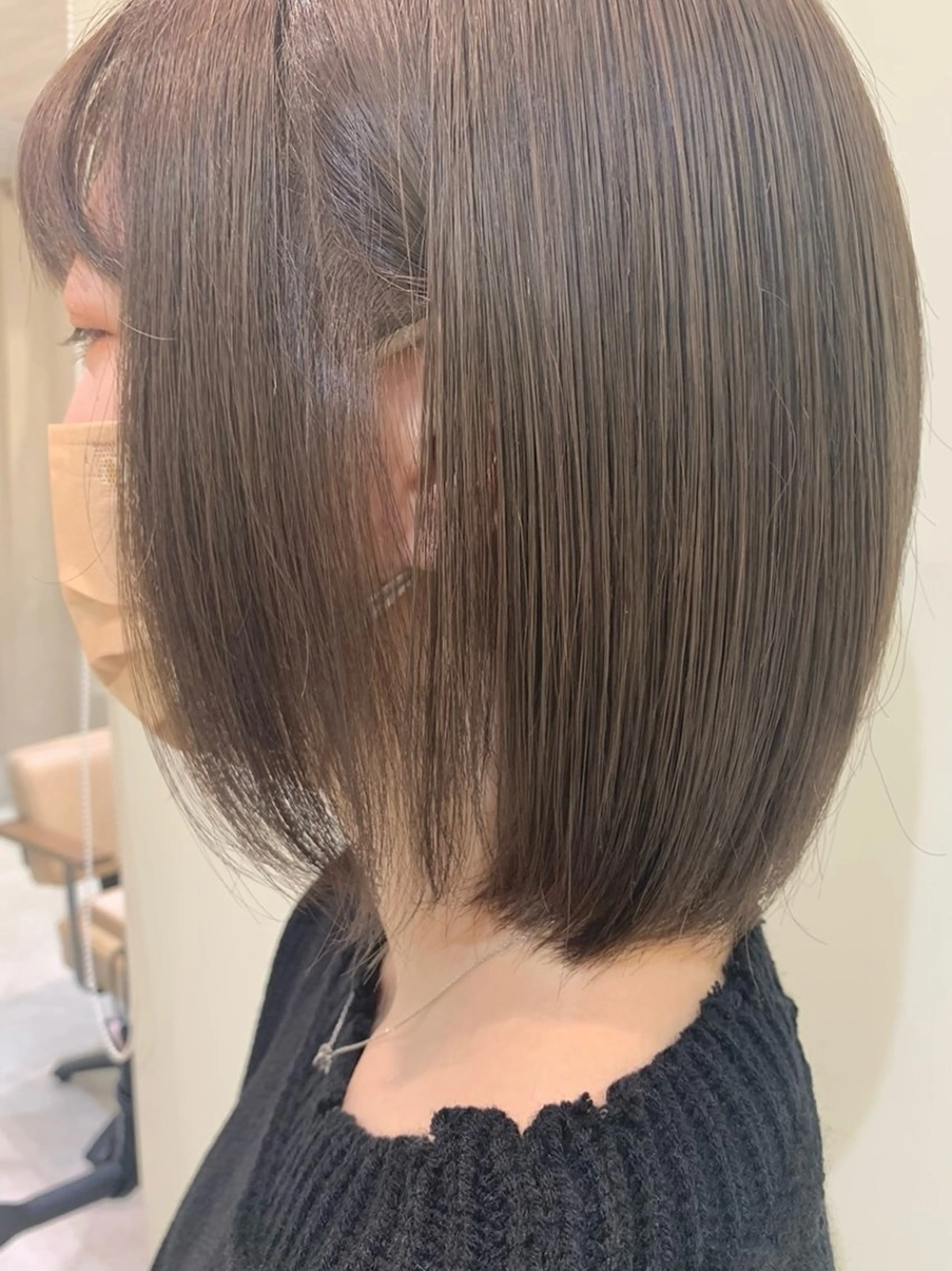 ショート カラー フェザー/ニュアンス パーマ/ryutoのヘアスタイル