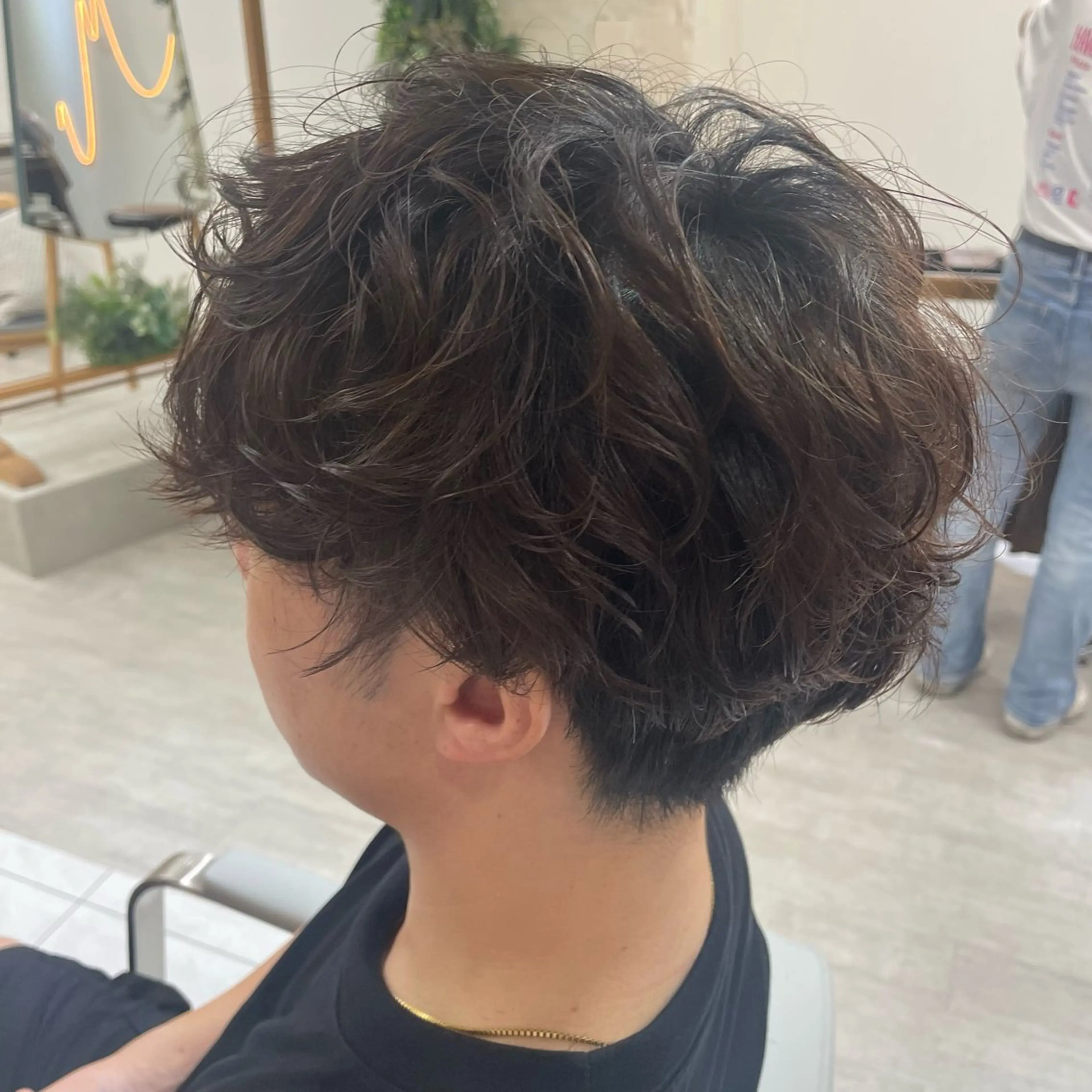 パーマ Nest千葉颯 メンズスタイリストのヘアスタイル