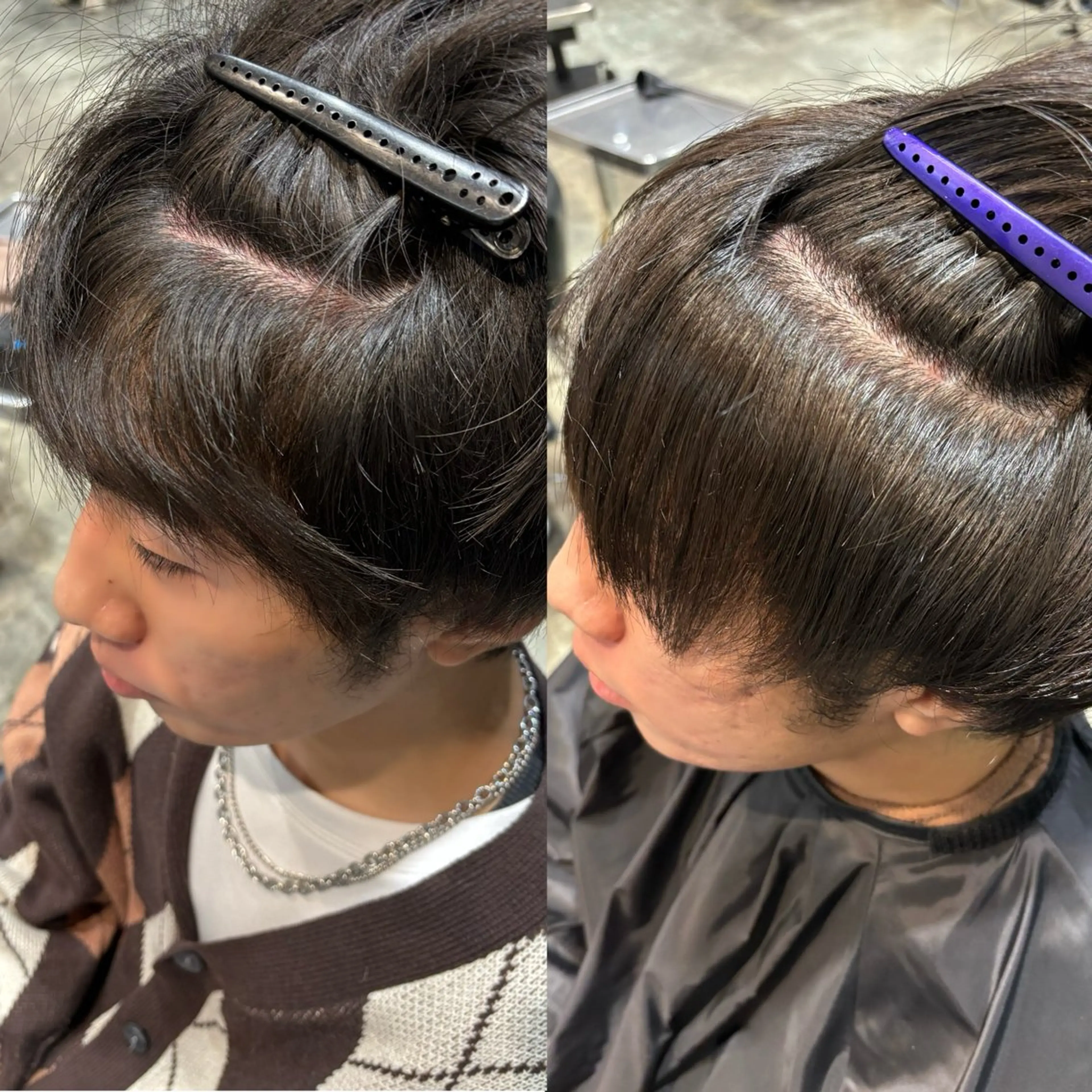 メンズ りあん/ 越谷/パーマのヘアスタイル