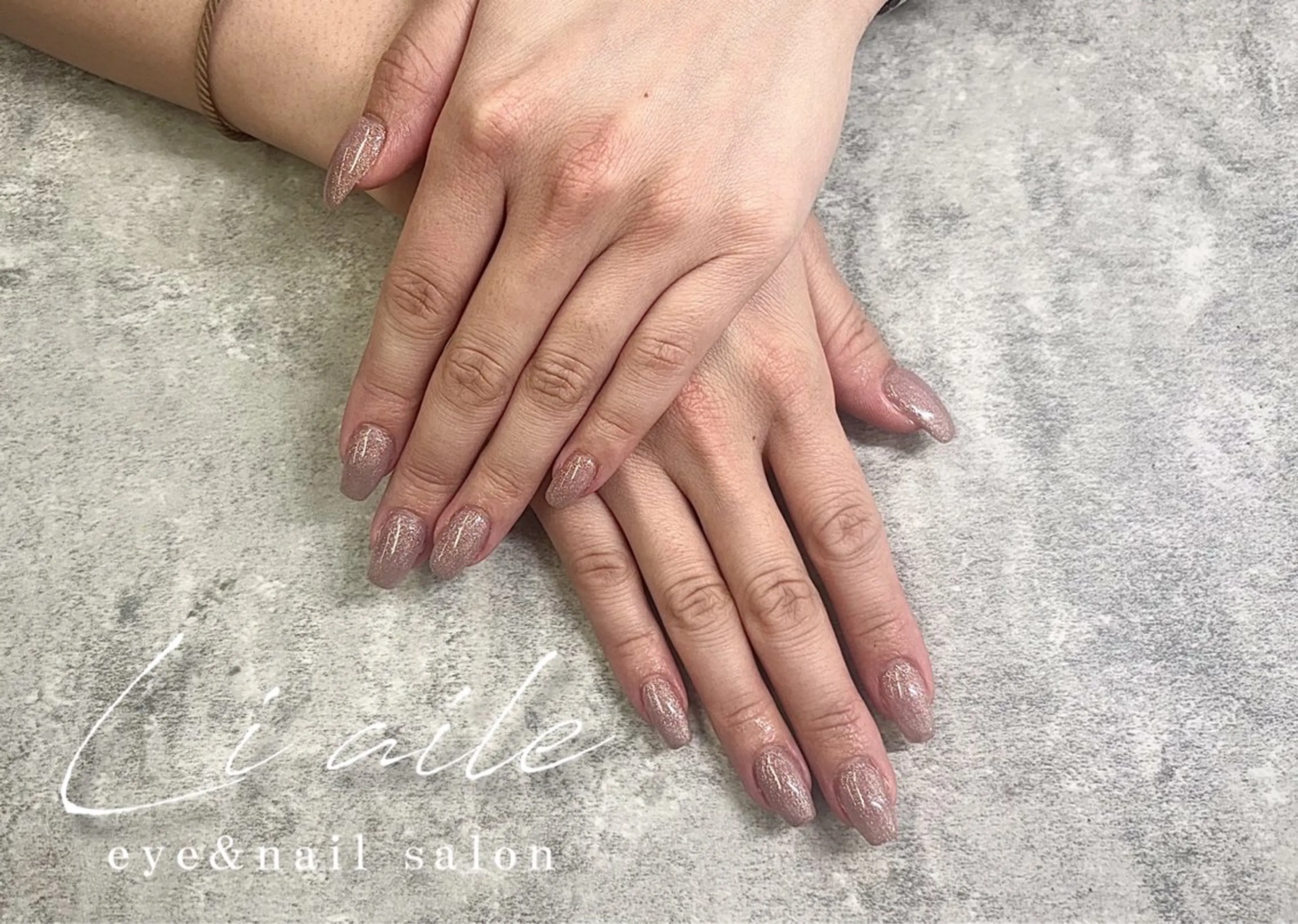 ネイル ラメ(グリッター) ワンカラーネイル Li aile yuuka🩰🎀のネイルデザイン