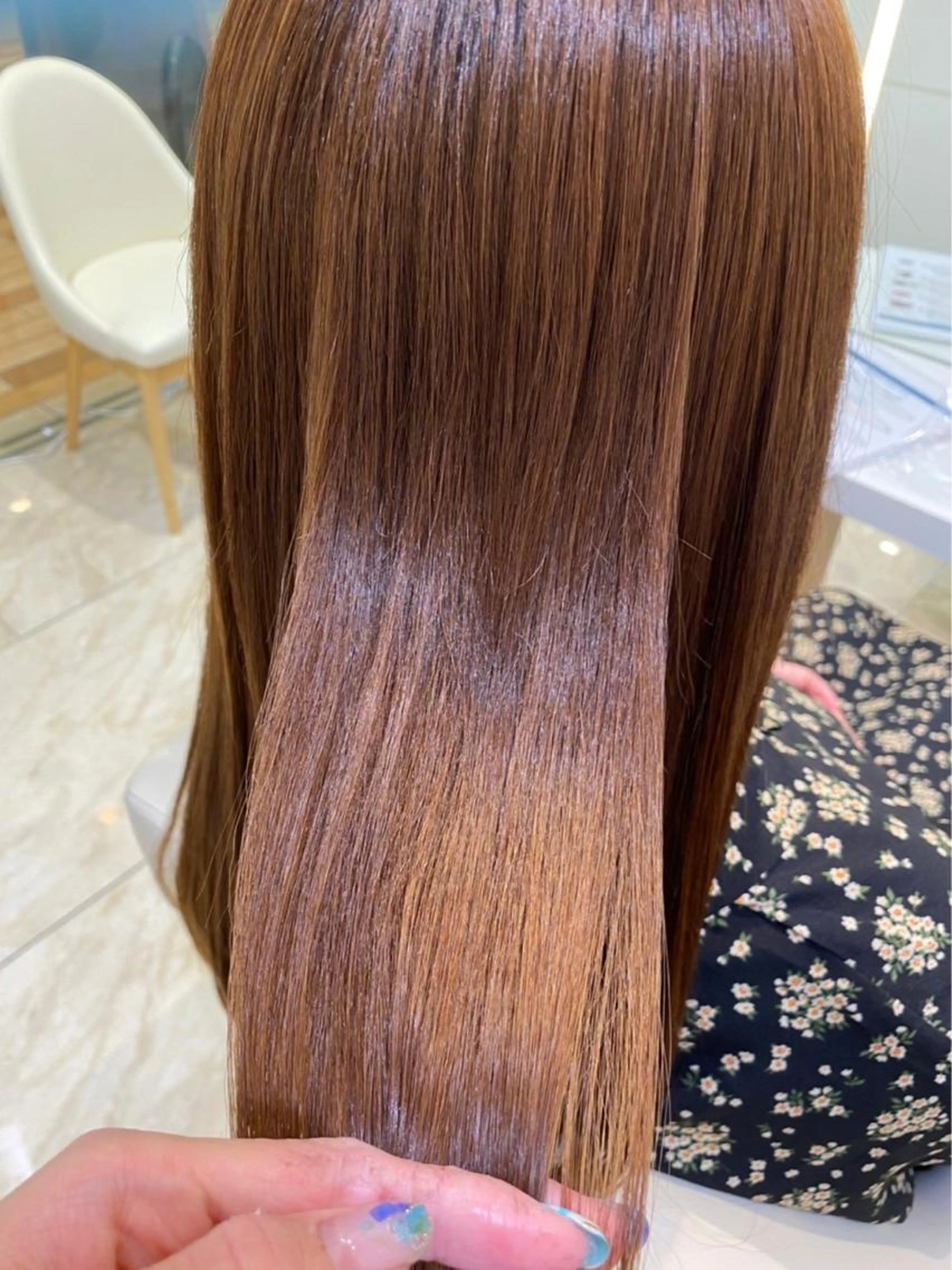 【誰でも使える👌/人気No.1✨】 カット+艶カラー+4stepトリートメント 🎀の写真