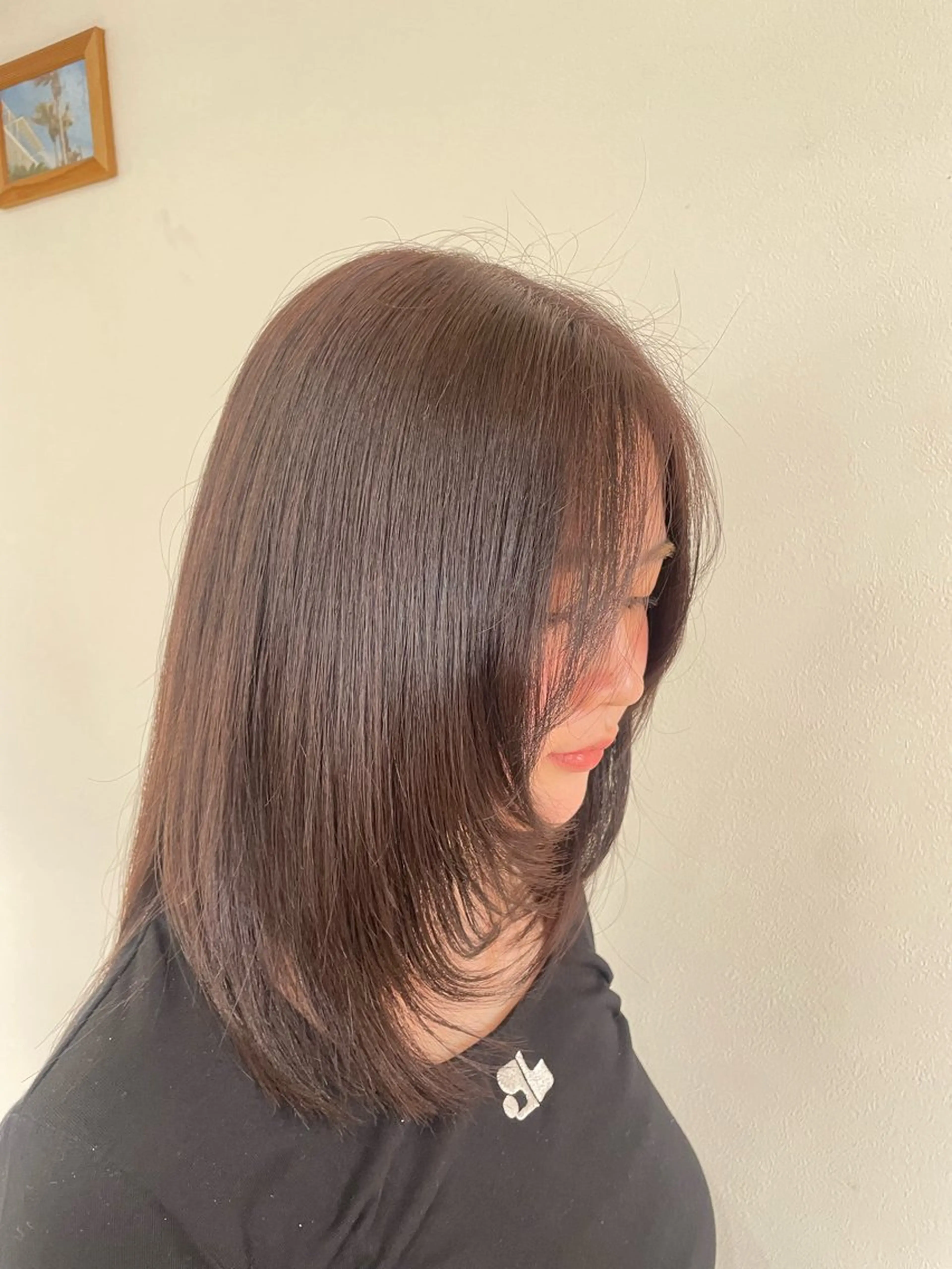 ミディアム ShuKRun/りん /スタイリストのヘアスタイル