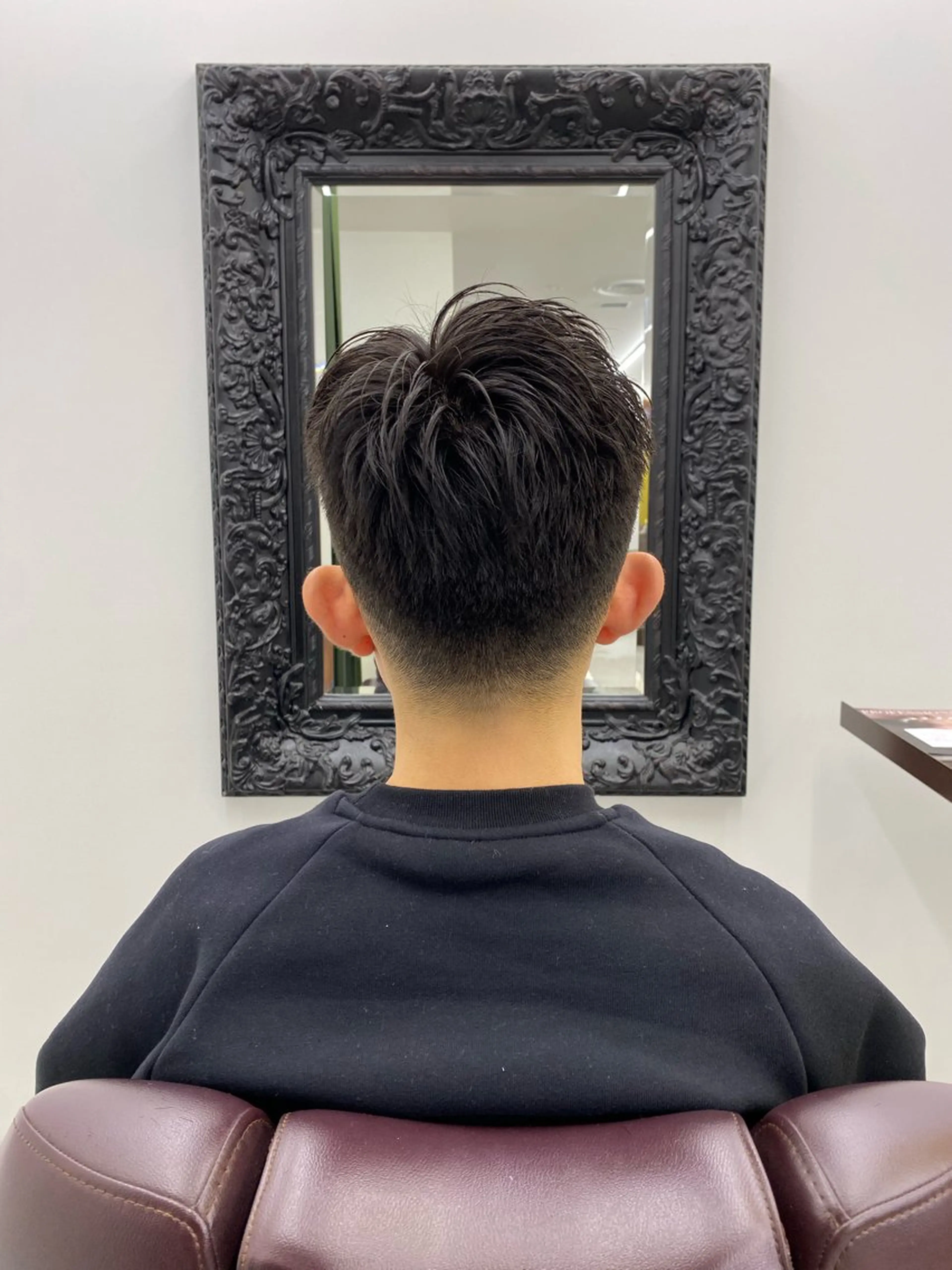 ショート メンズ メンズカット/セ ンターパート/Ryuのヘアスタイル