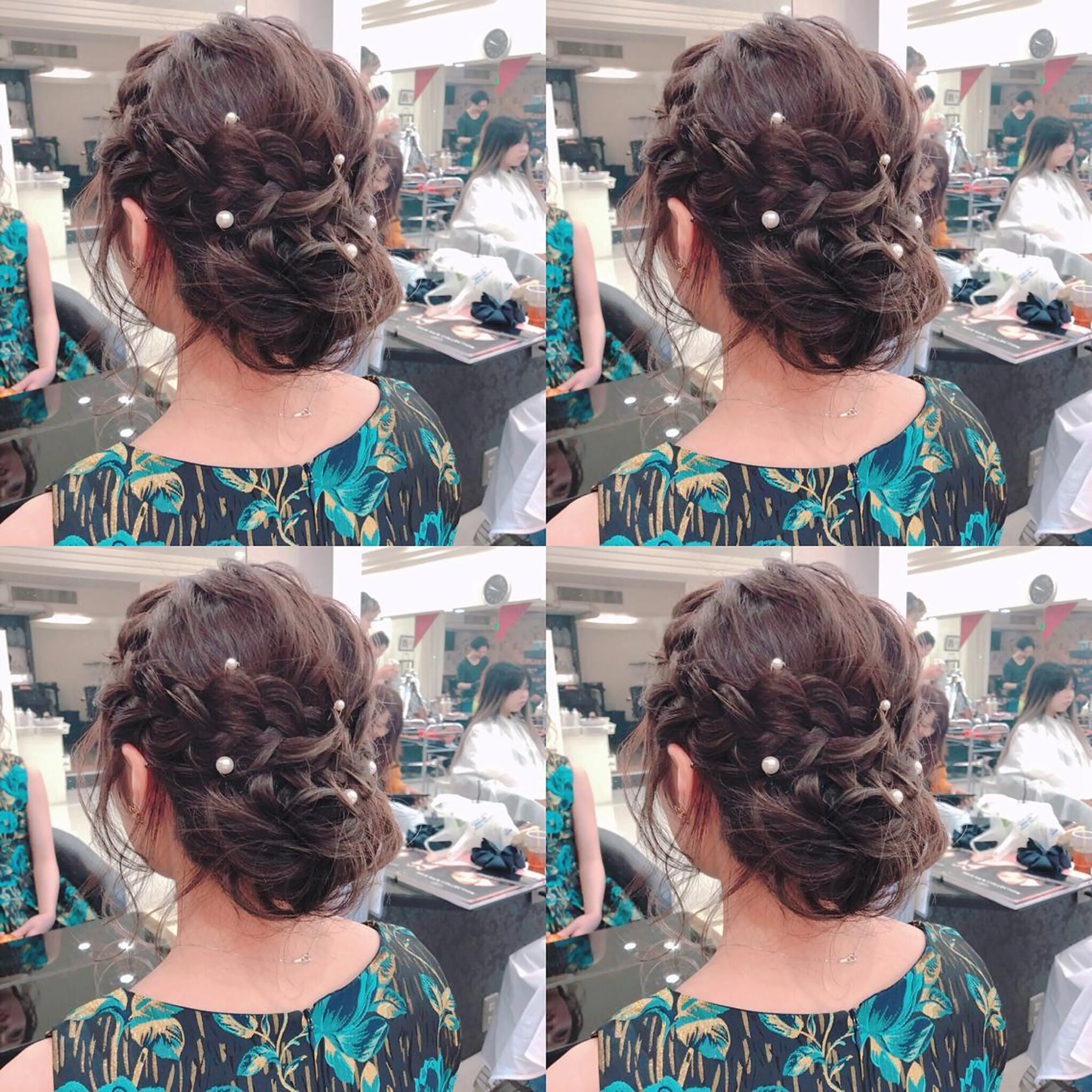 ミディアム ヘアアレンジ ヘアセット 🌷MAYU 🌷のヘアスタイル
