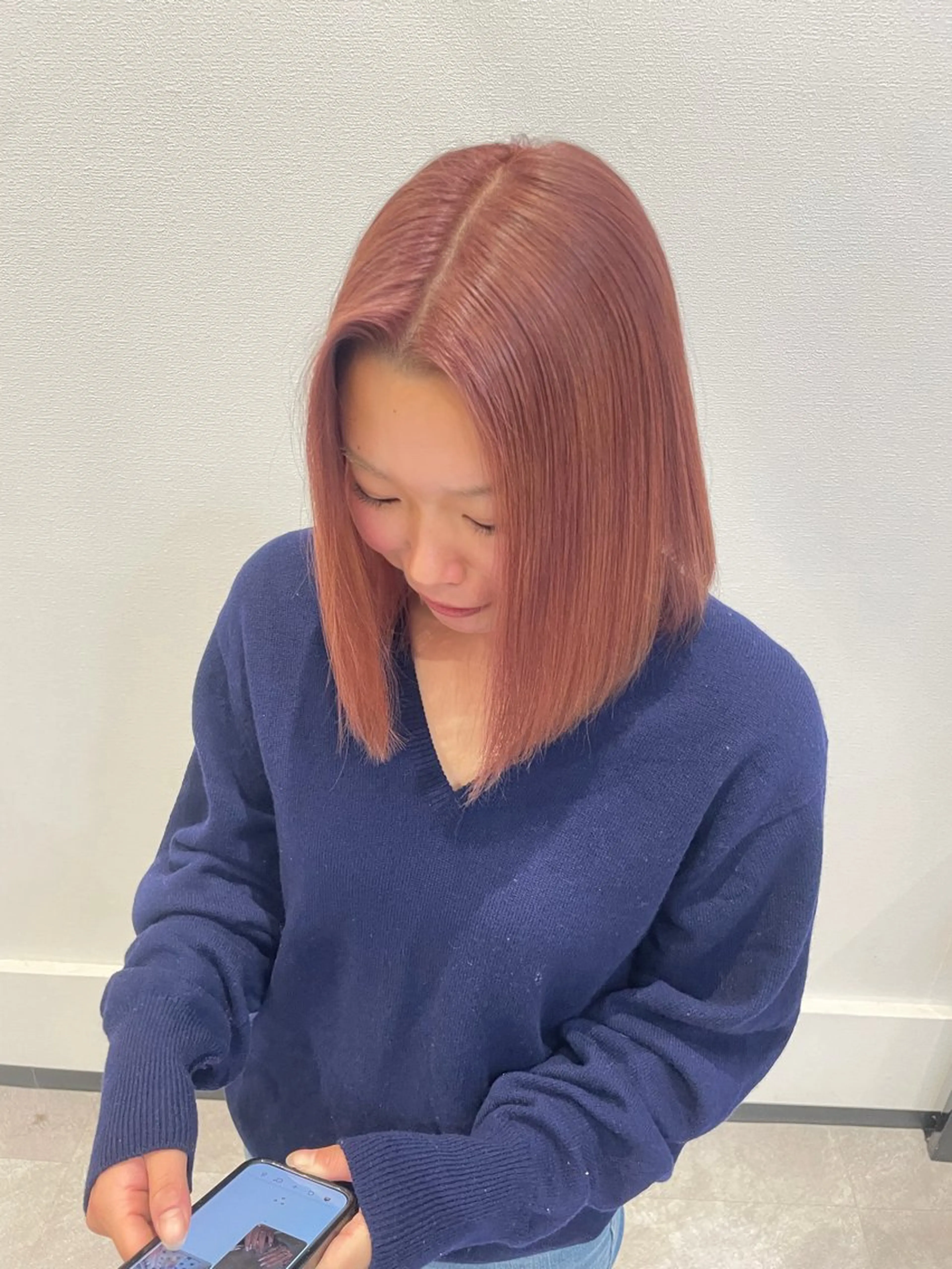 カラー 川上 華央のヘアスタイル