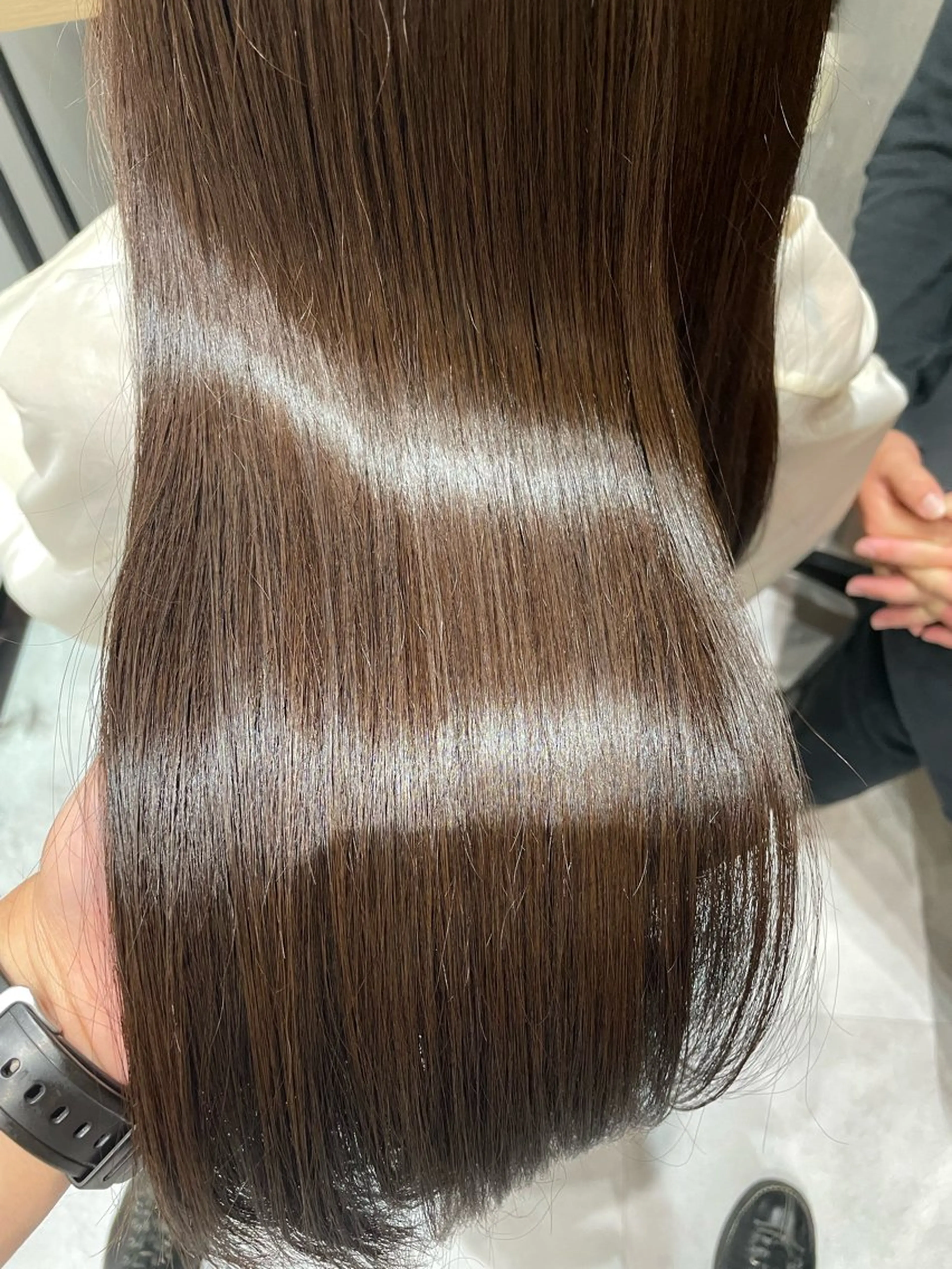 ロング カラー ブラウンカラー 透明感カラー オリーブブラウン ヘアカラー 堀江将太朗/恵比寿/ メンズカットのヘアスタイル