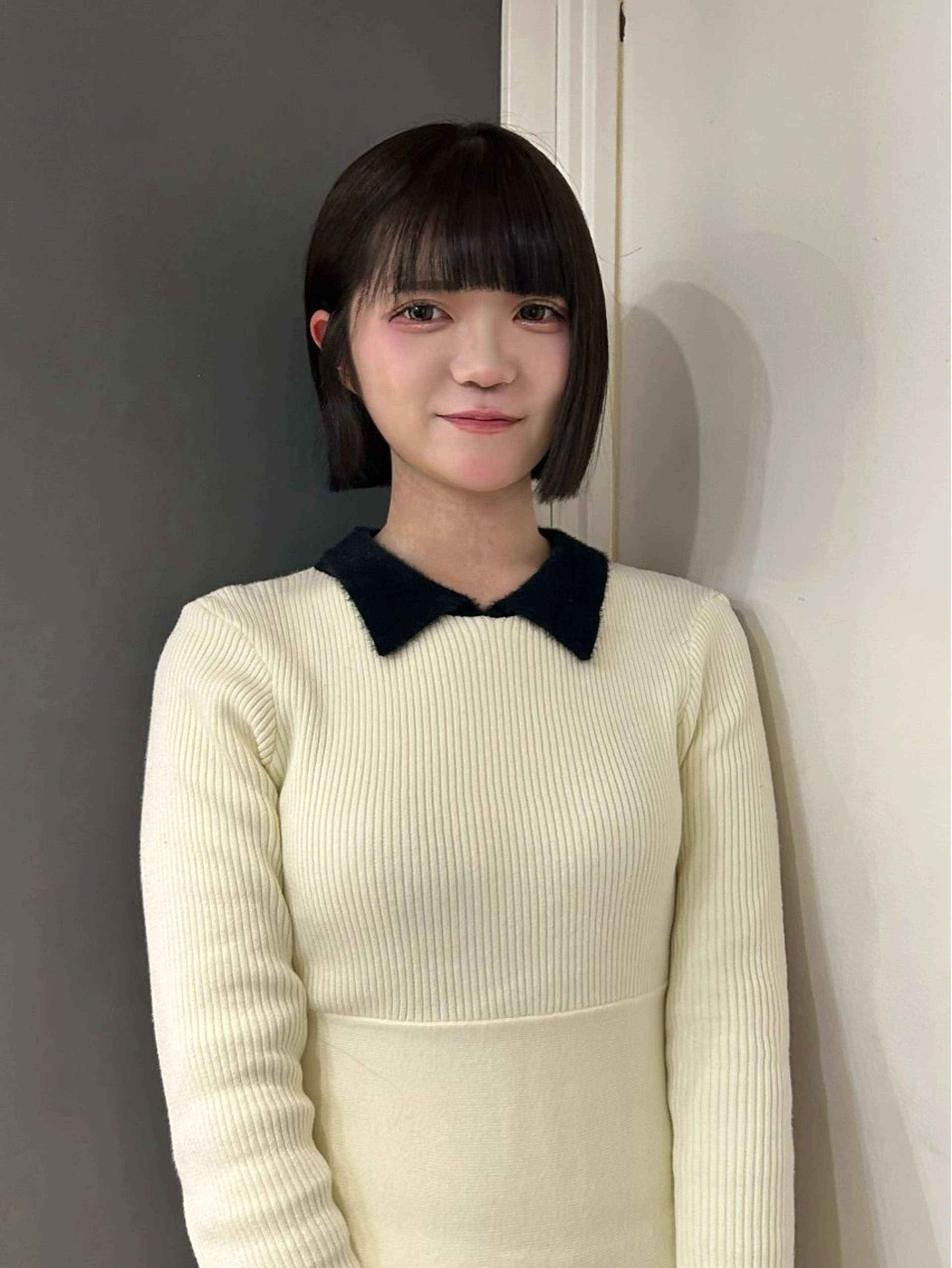 ショート カット ヘアカラー トリートメント えり 堀江/ボブ /透明感/レイヤーのヘアスタイル