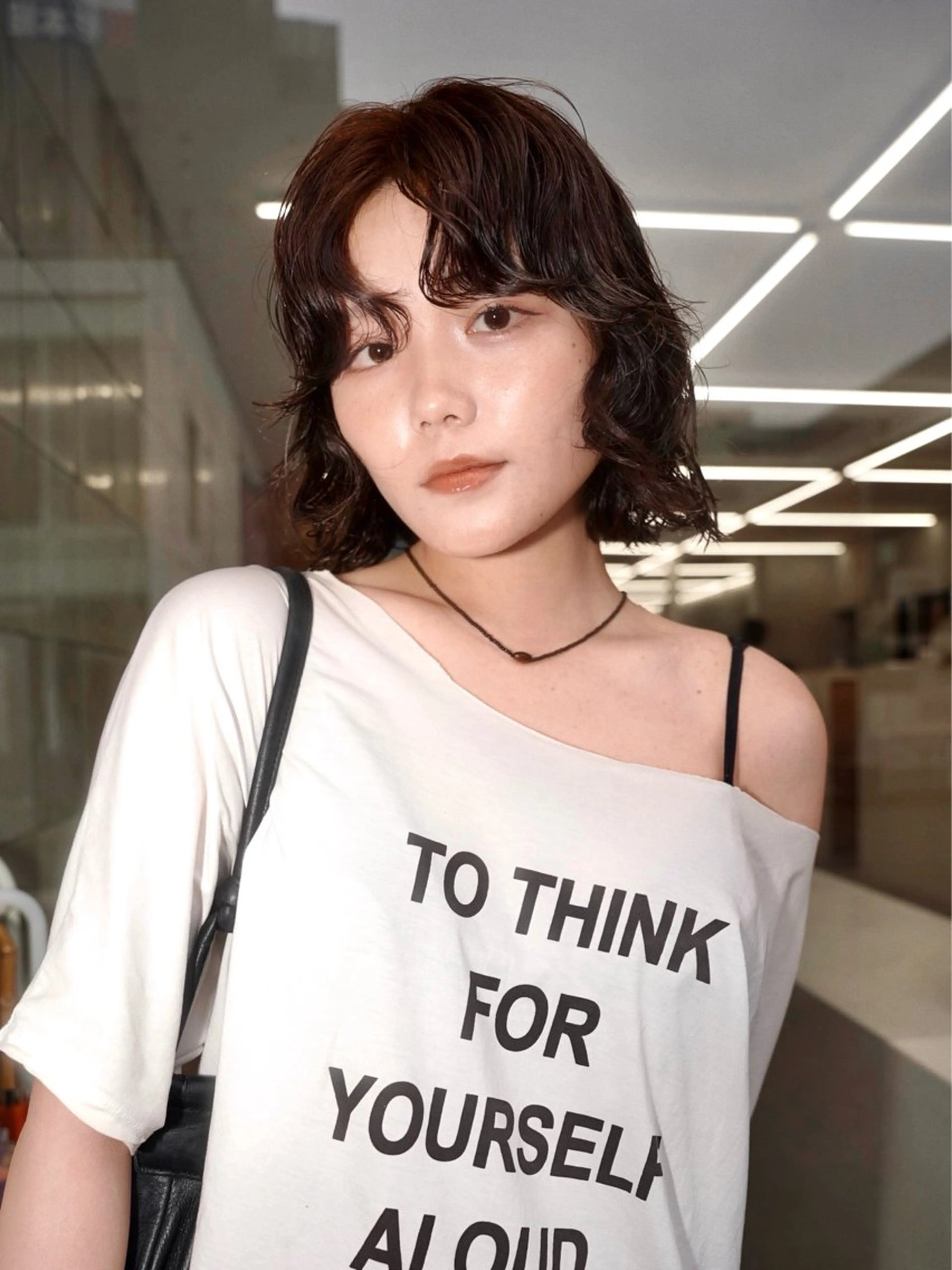 ショート カラー パーマ ボブレイヤー ボブ レイヤーカット カット ヘアカラー パーマ Kaito🐶/ デザイン/レイヤーのヘアスタイル