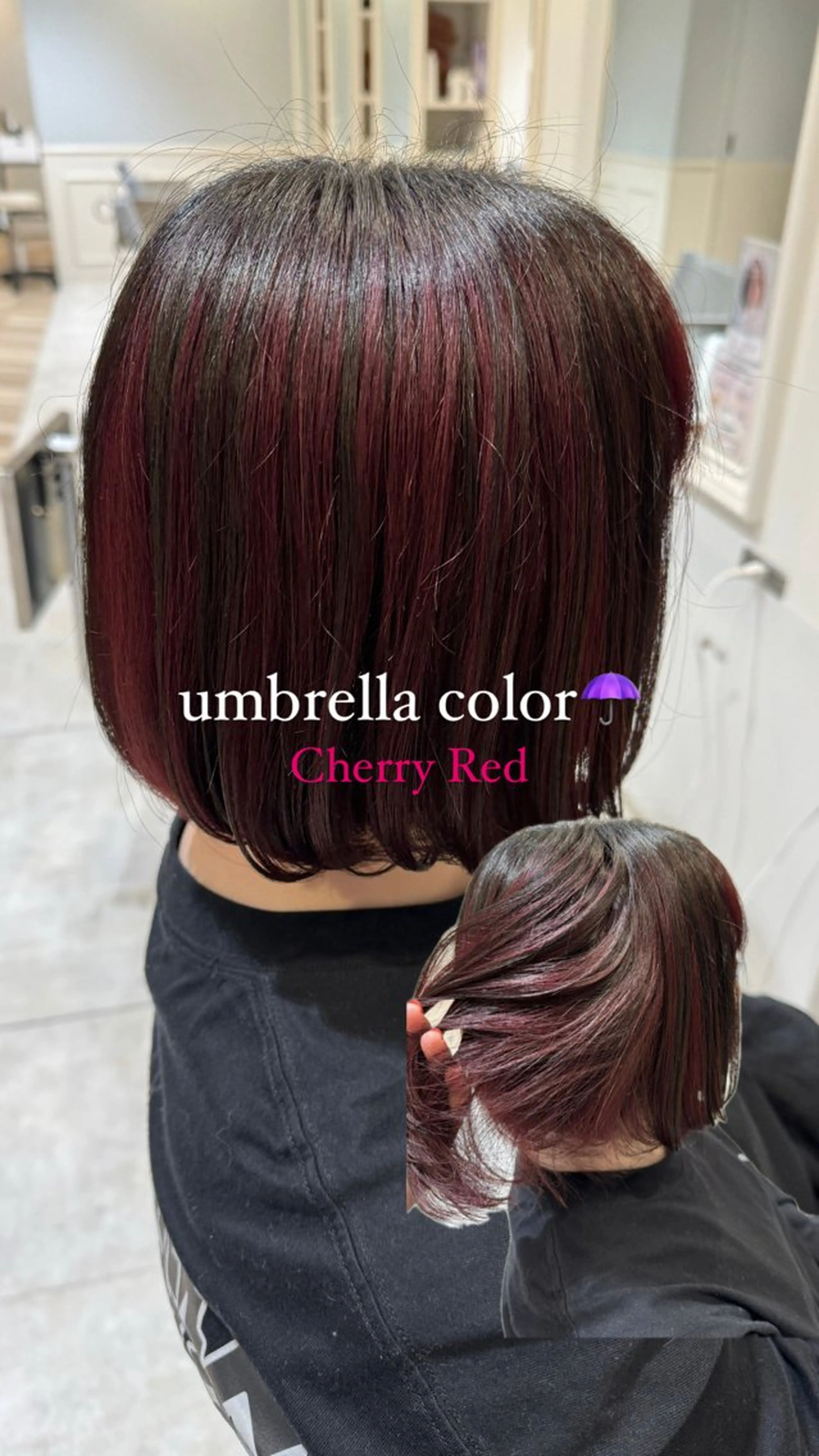 ショート カラー レイヤーカット /𝓡𝓲𝓷🍎のヘアスタイル