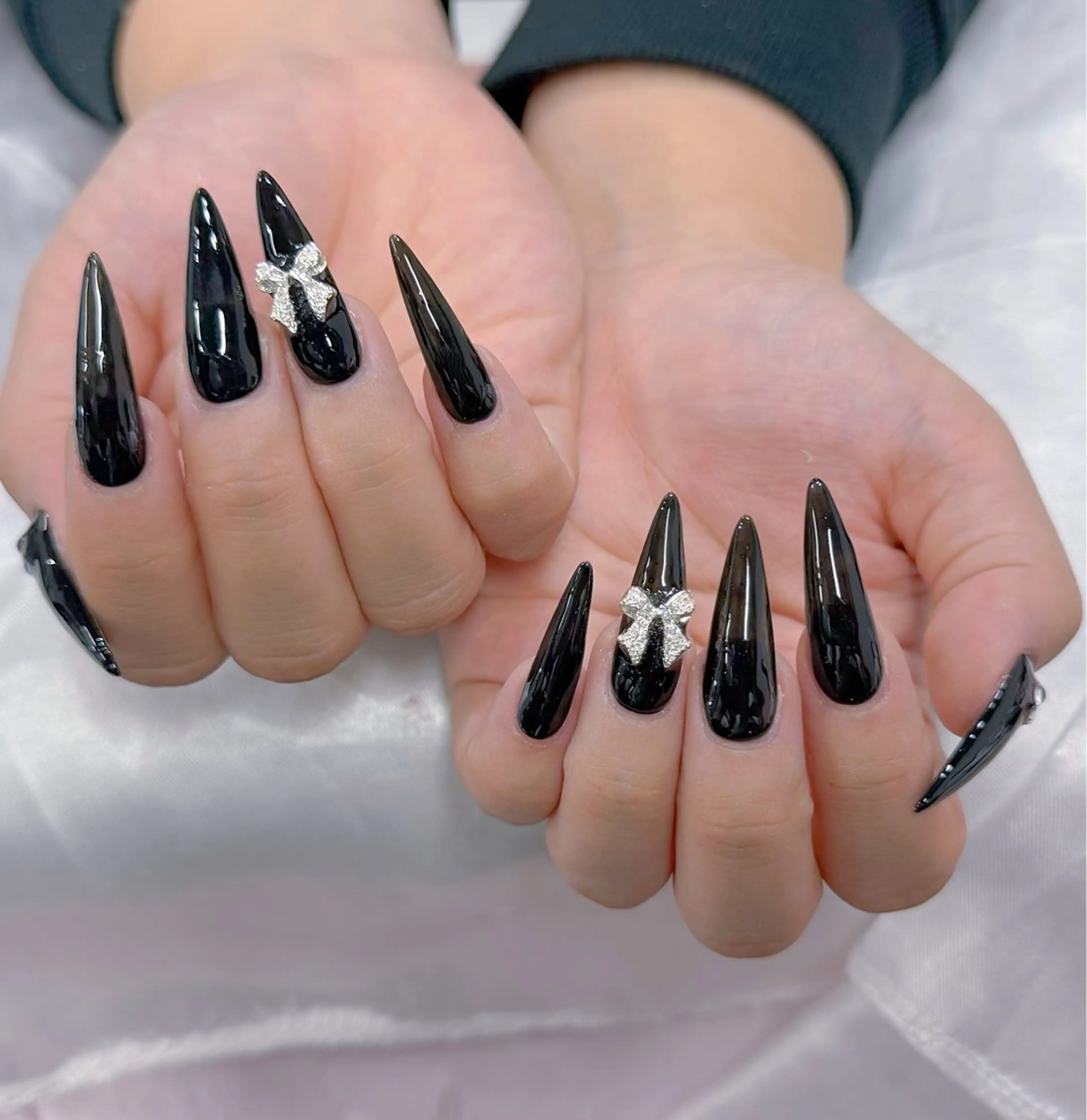 ネイル 成人式 フラッシュネイル フレンチネイル ジェルネイル グラデーション Lya Nail Rinのネイルデザイン