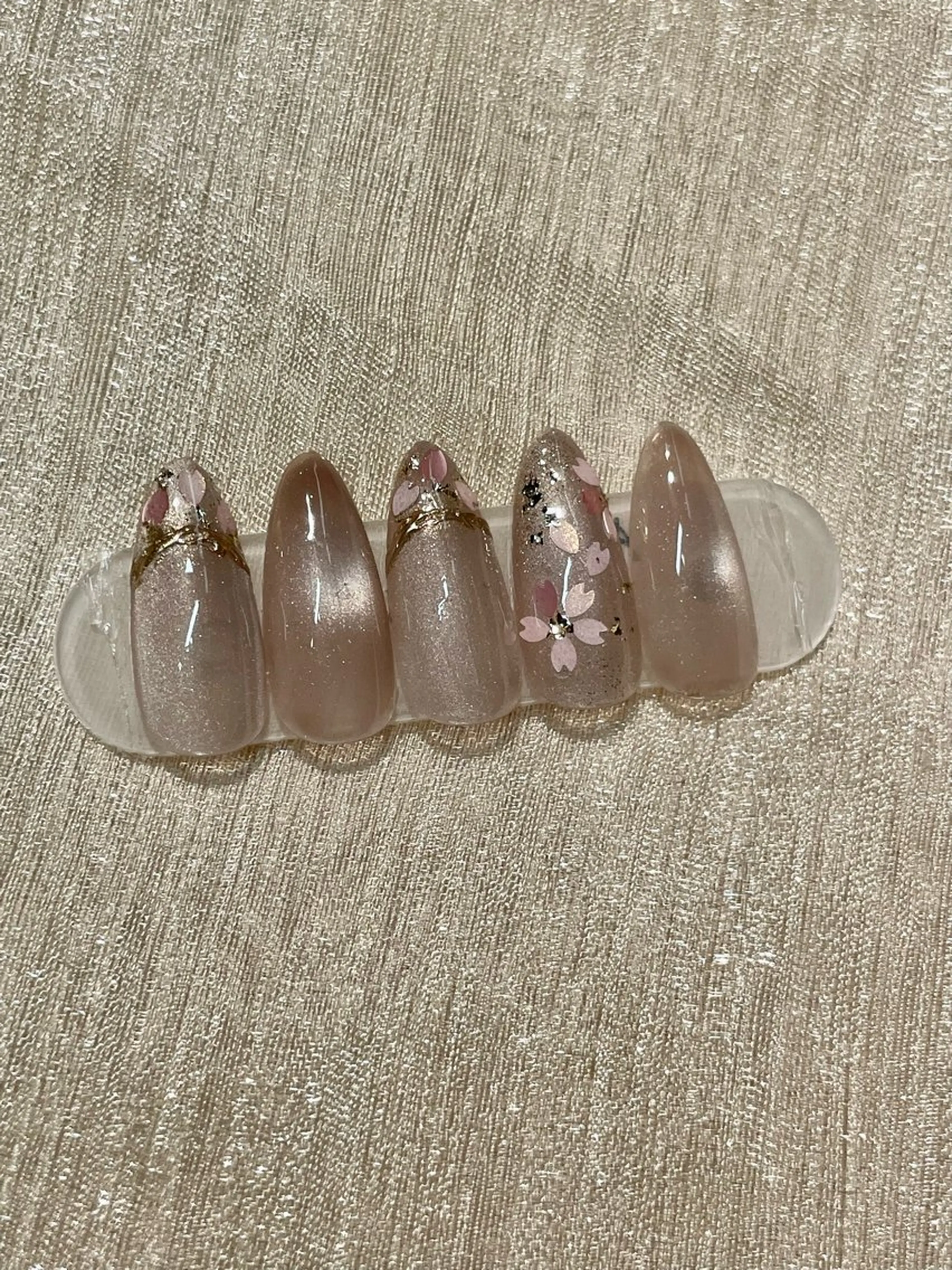 ネイル 桜ネイル I-nail Moeのネイルデザイン