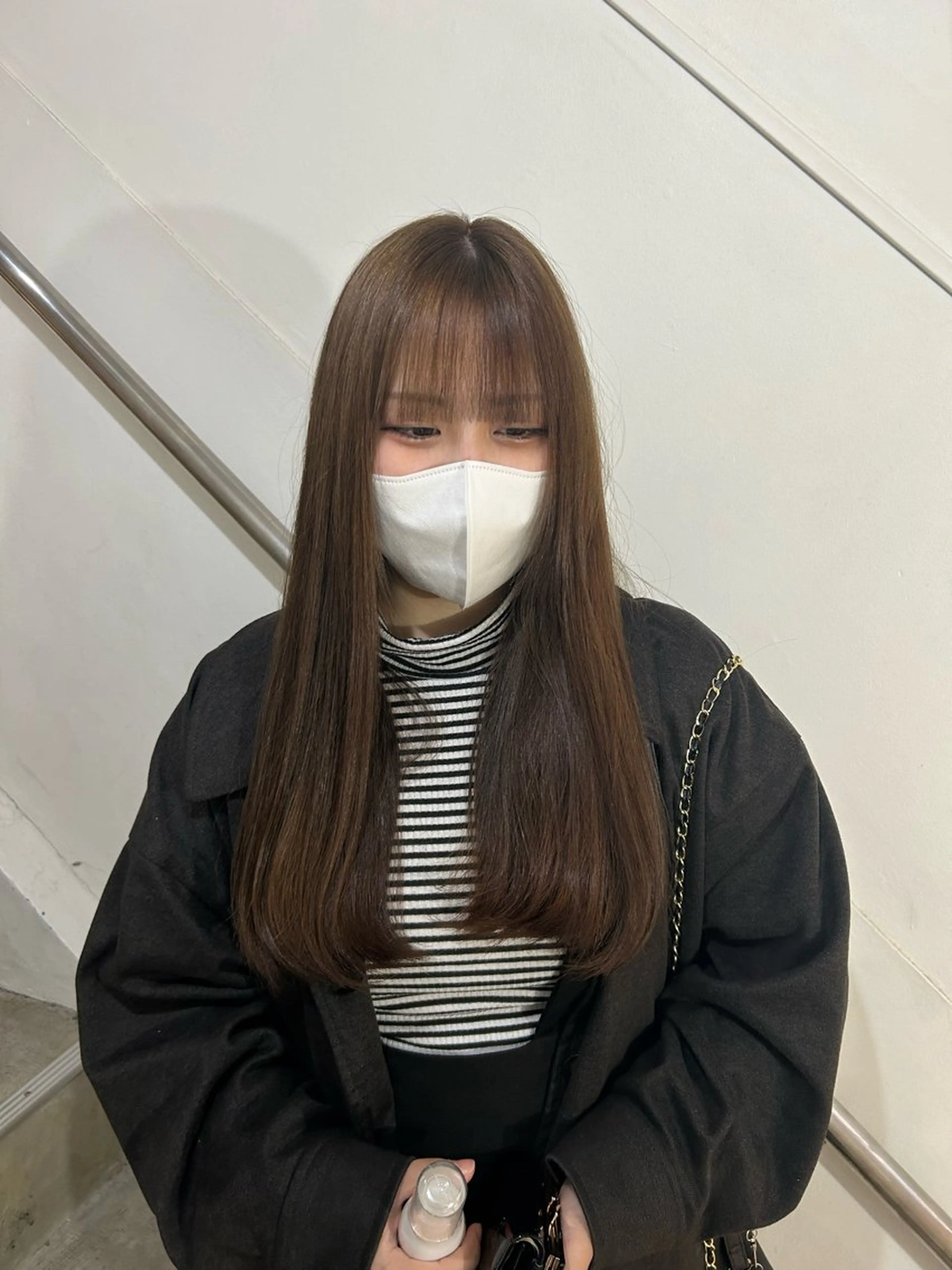ロング カラー 福村 彩夏のヘアスタイル
